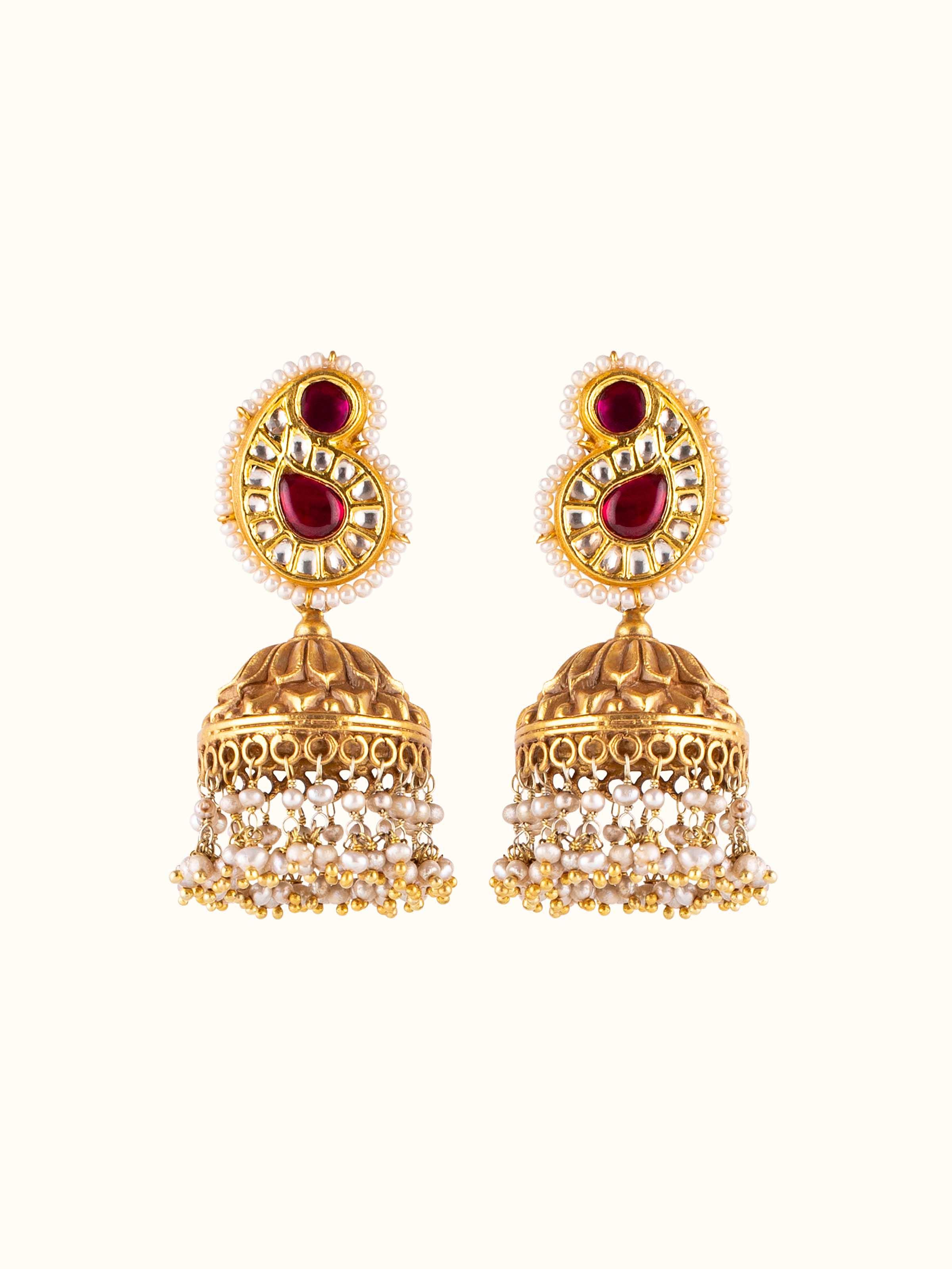Silver Smithing Jhumkas