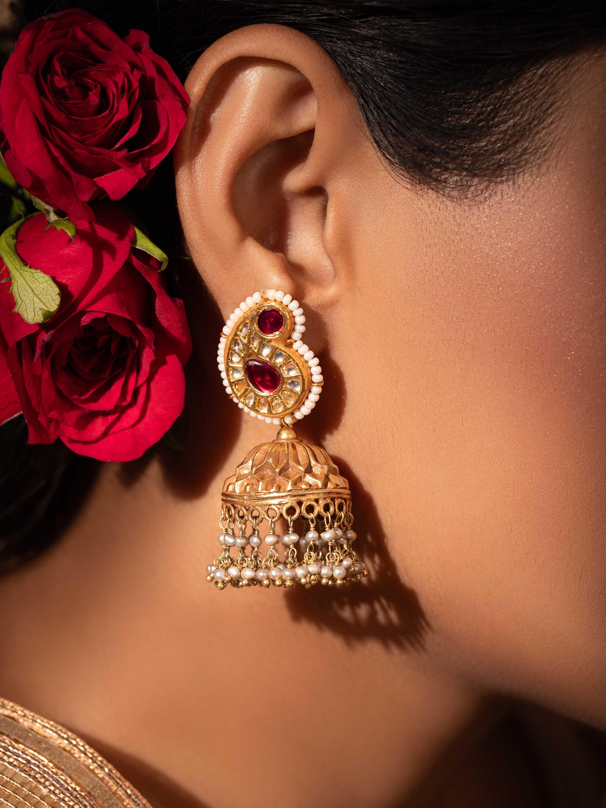 Silver Smithing Jhumkas