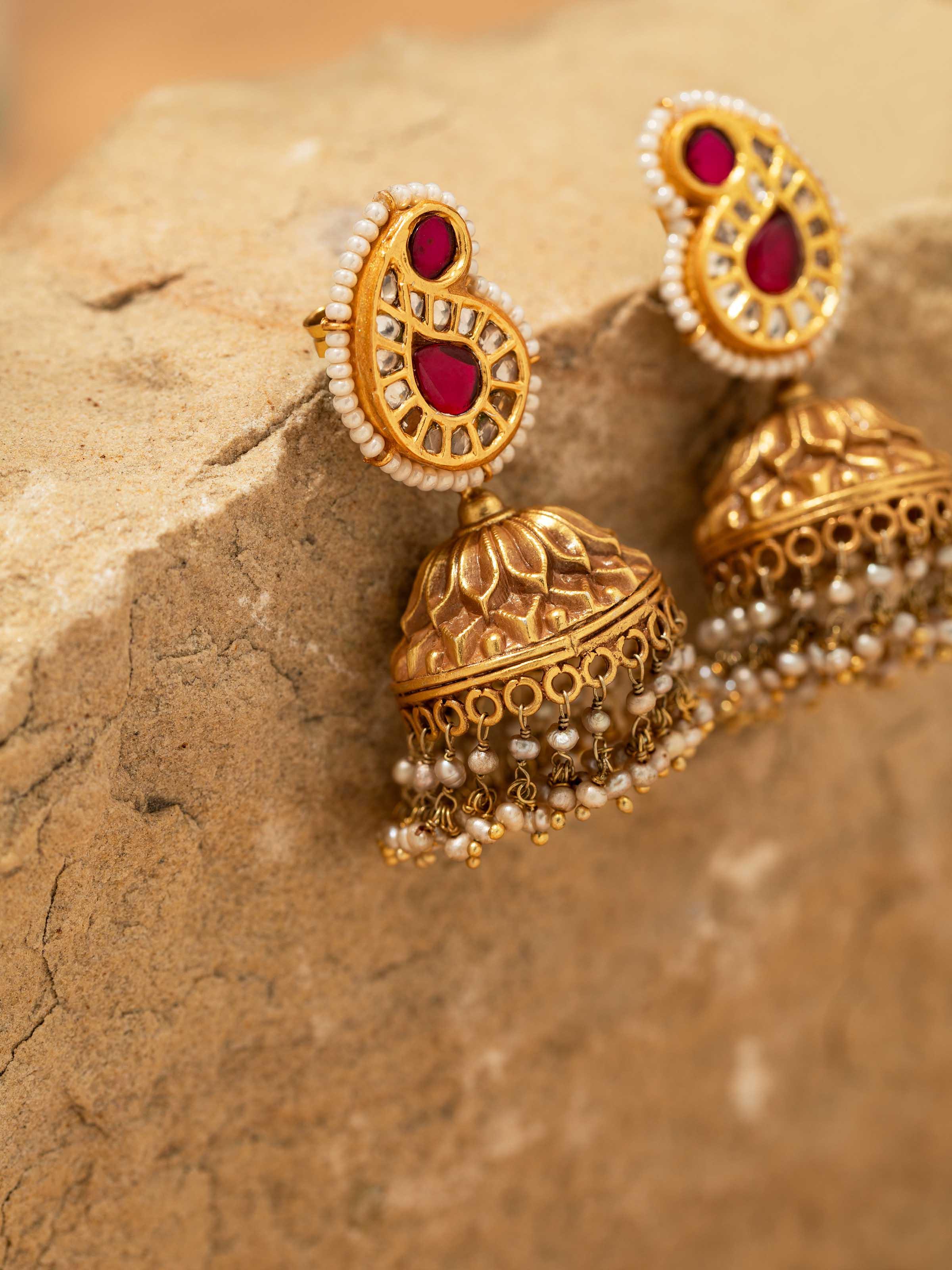 Silver Smithing Jhumkas