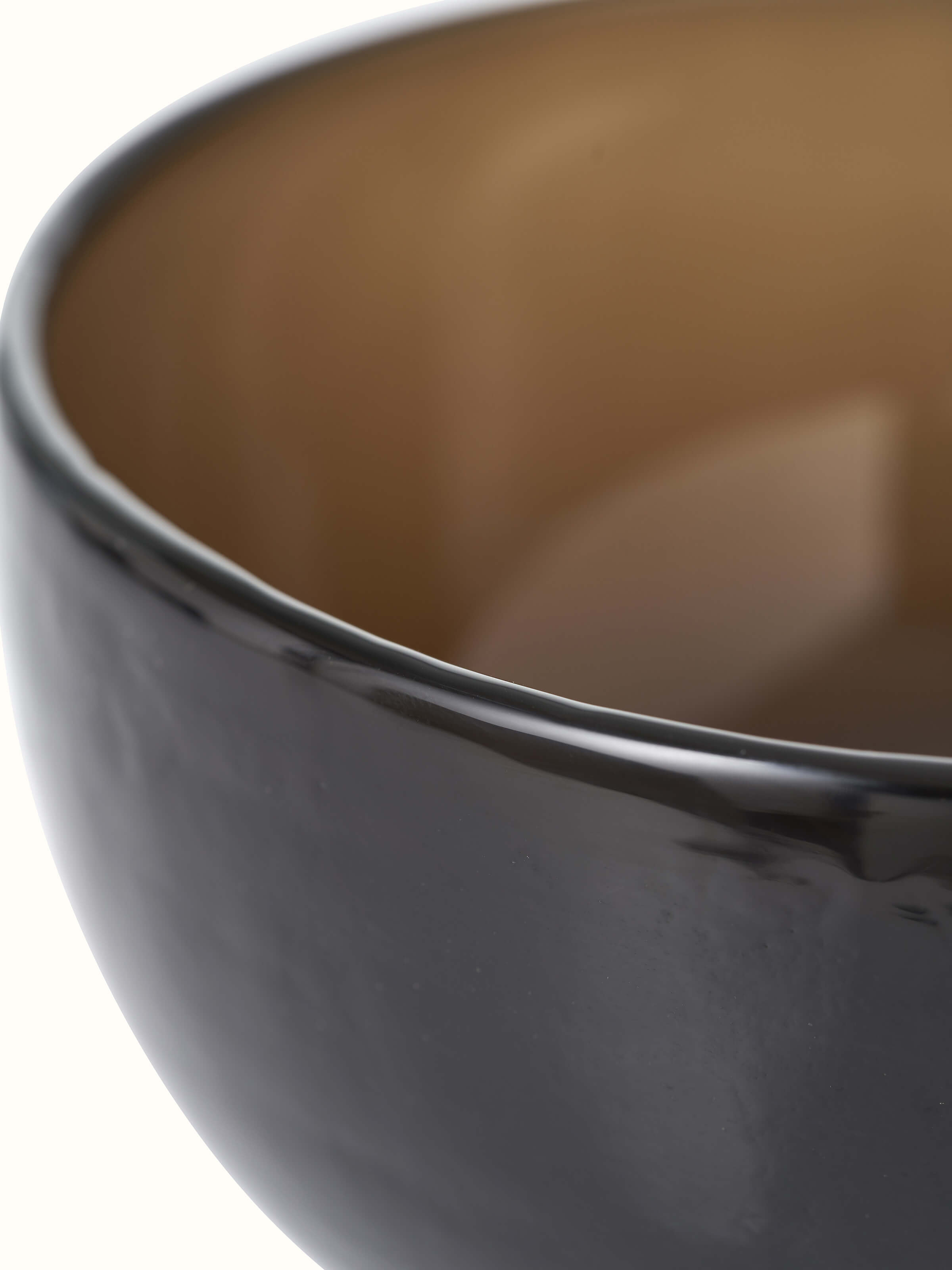 Close-up view of Firozabadi glass work serving bowls (3 pcs) showcasing the elegant design and quality craftsmanship