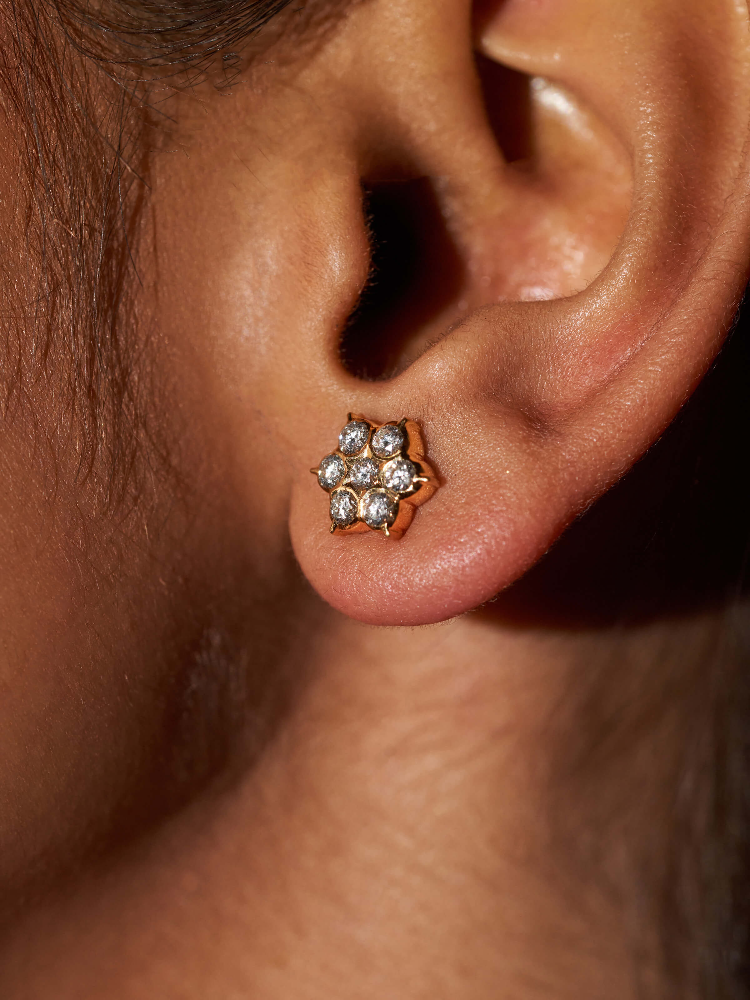 Display shot showing the complete structure and refined contours of the studs