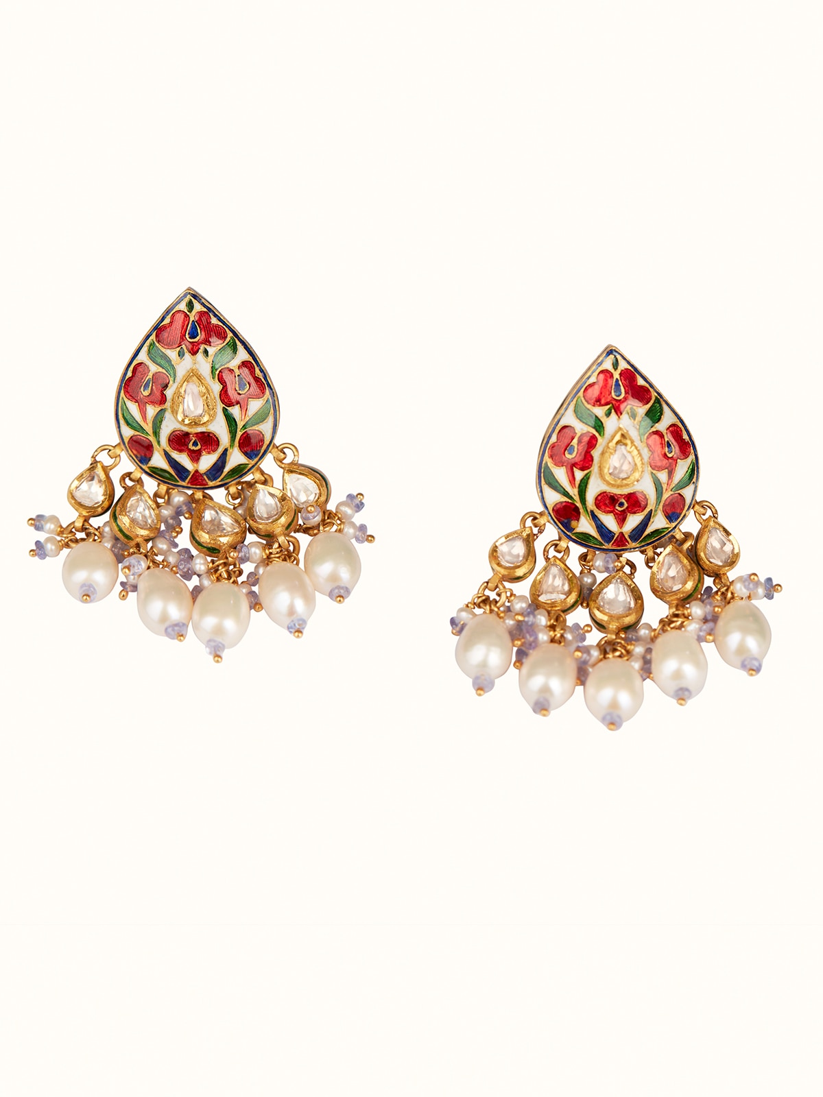 Angled view capturing the depth, enamel detailing, and craftsmanship