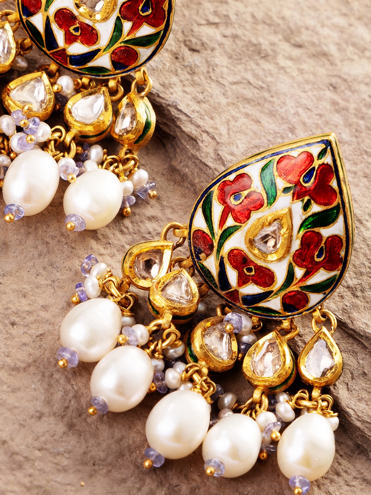 Detail shot offering a close-up of the finish, texture, and fine artistry