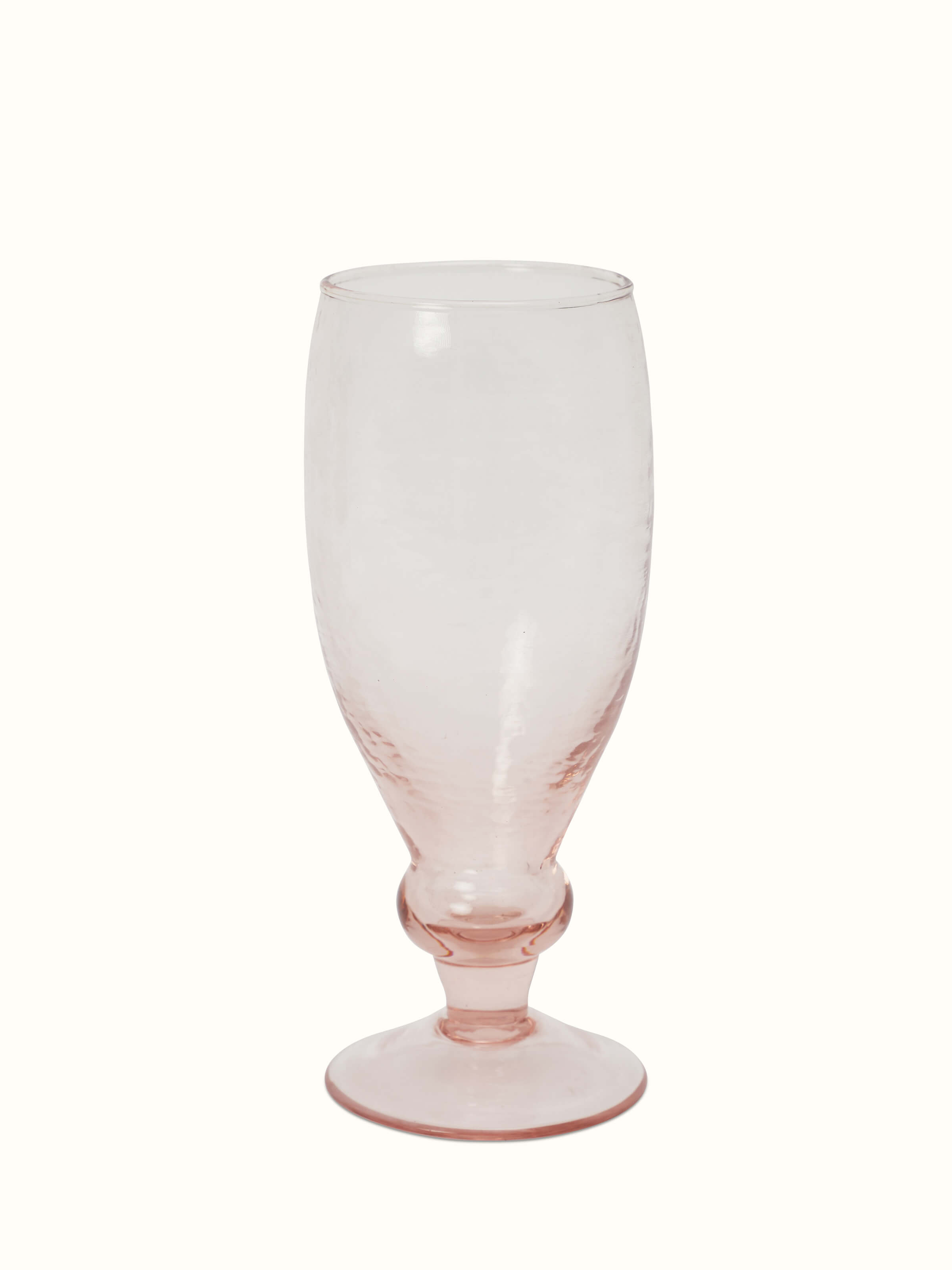 Front view of Glass-worked wine glass set (2 pcs) featuring sophisticated glass design and intricate details