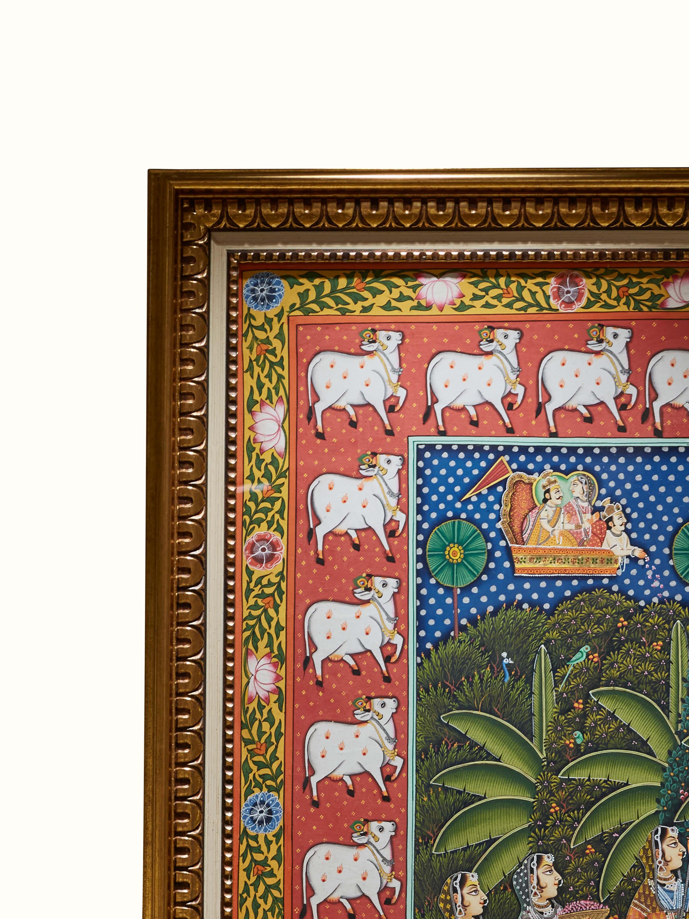 Pichwai 8 Darshan Shreenath Ji Painting