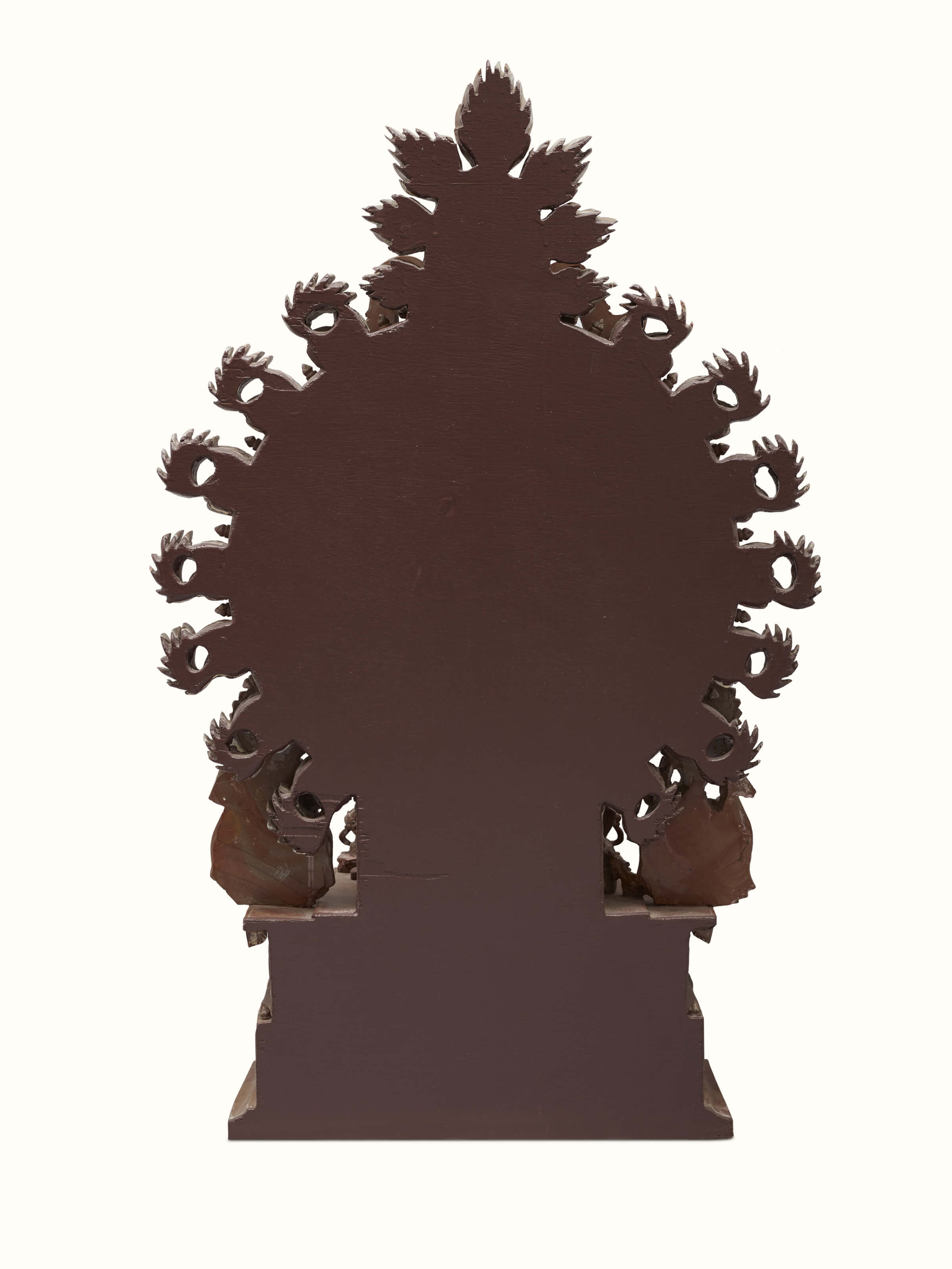 Full view of Carved Stone Natraj in Tandav Idol highlighting its grandeur.