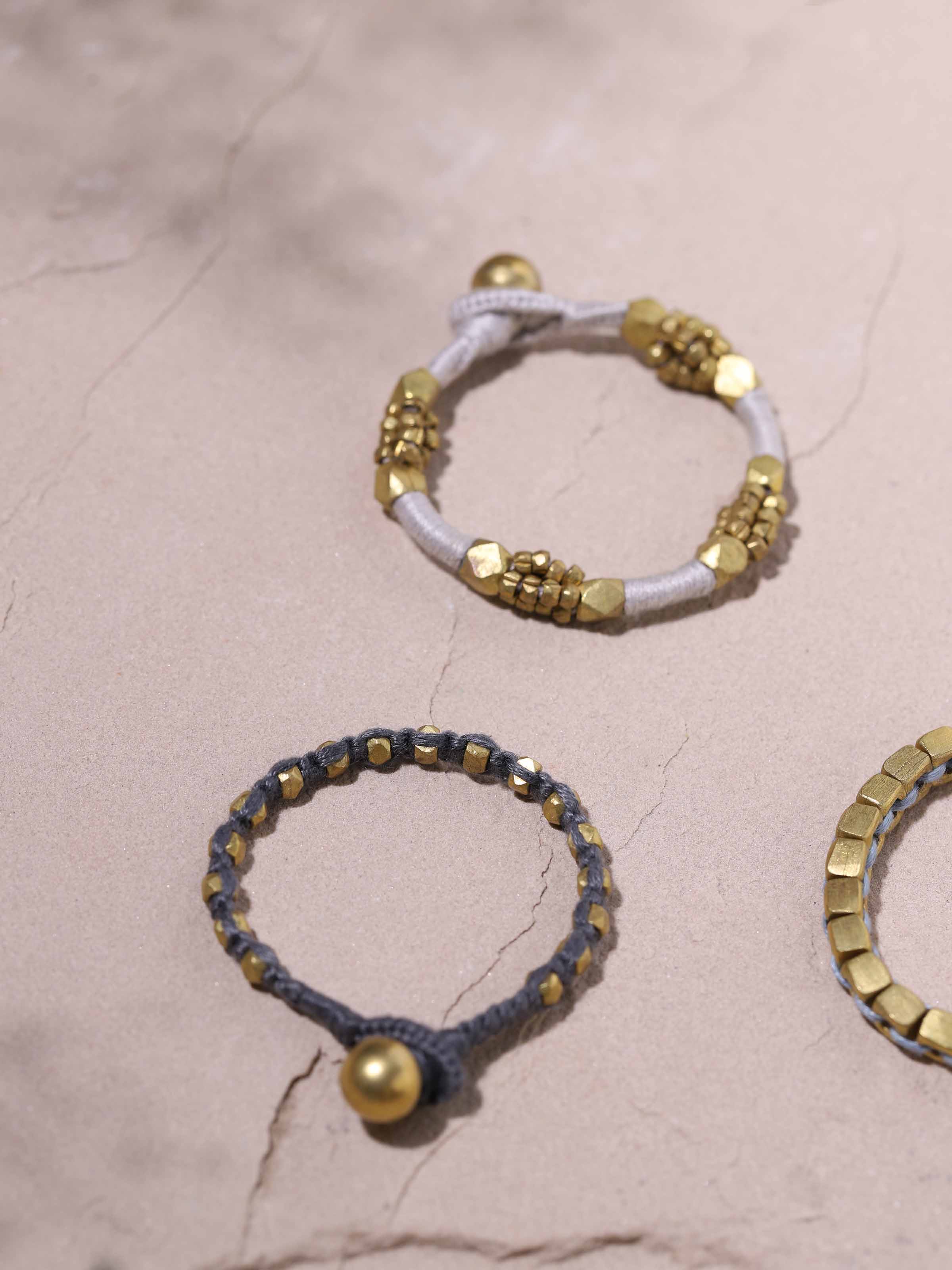 Side profile of Silver Smithing drop earrings showing detailed silverwork.