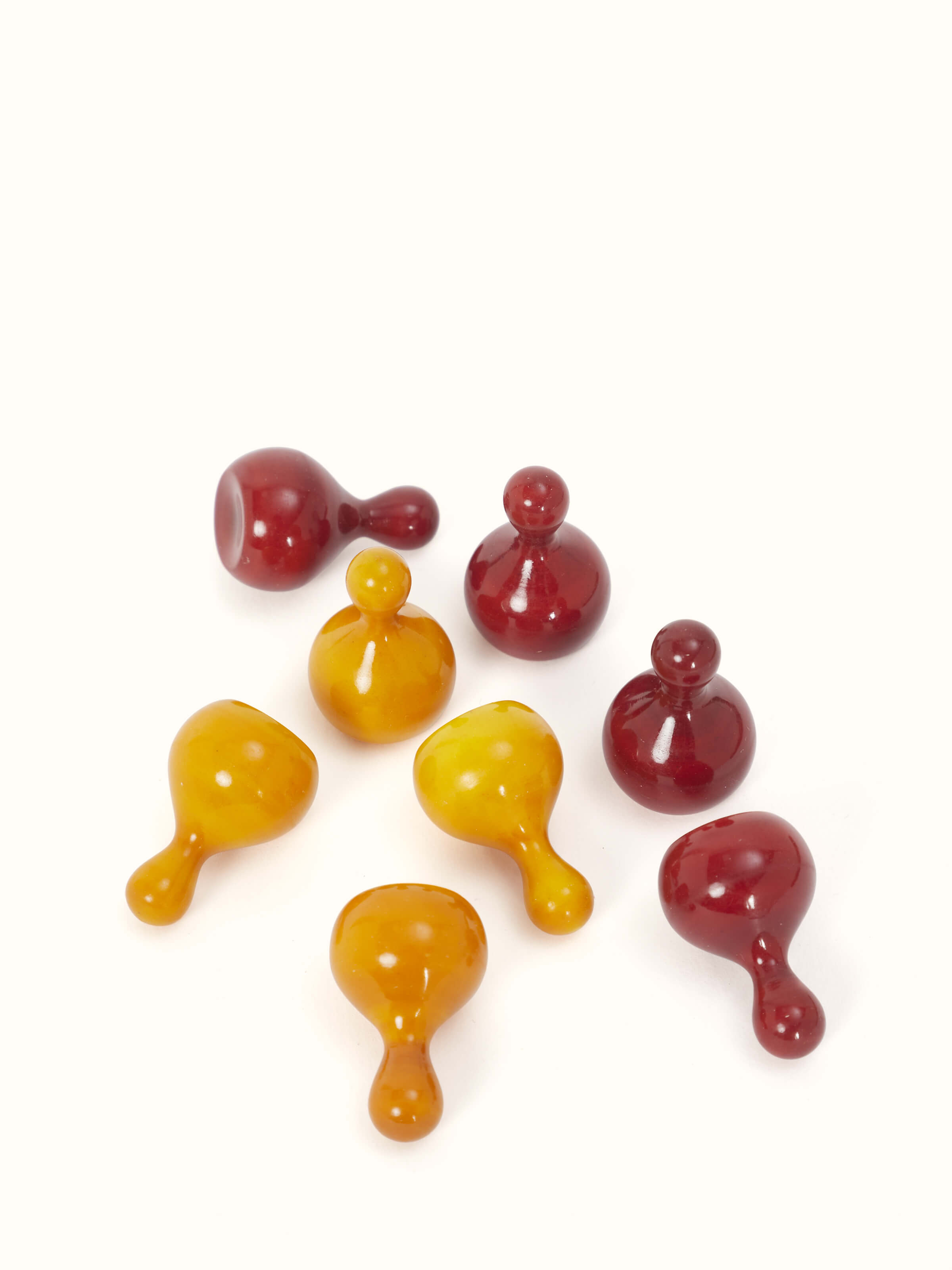 Close-up view of Channapatna Wooden Tic-Tac-Toe Set by Swadesh showcasing the polished wooden squares and intricate design.