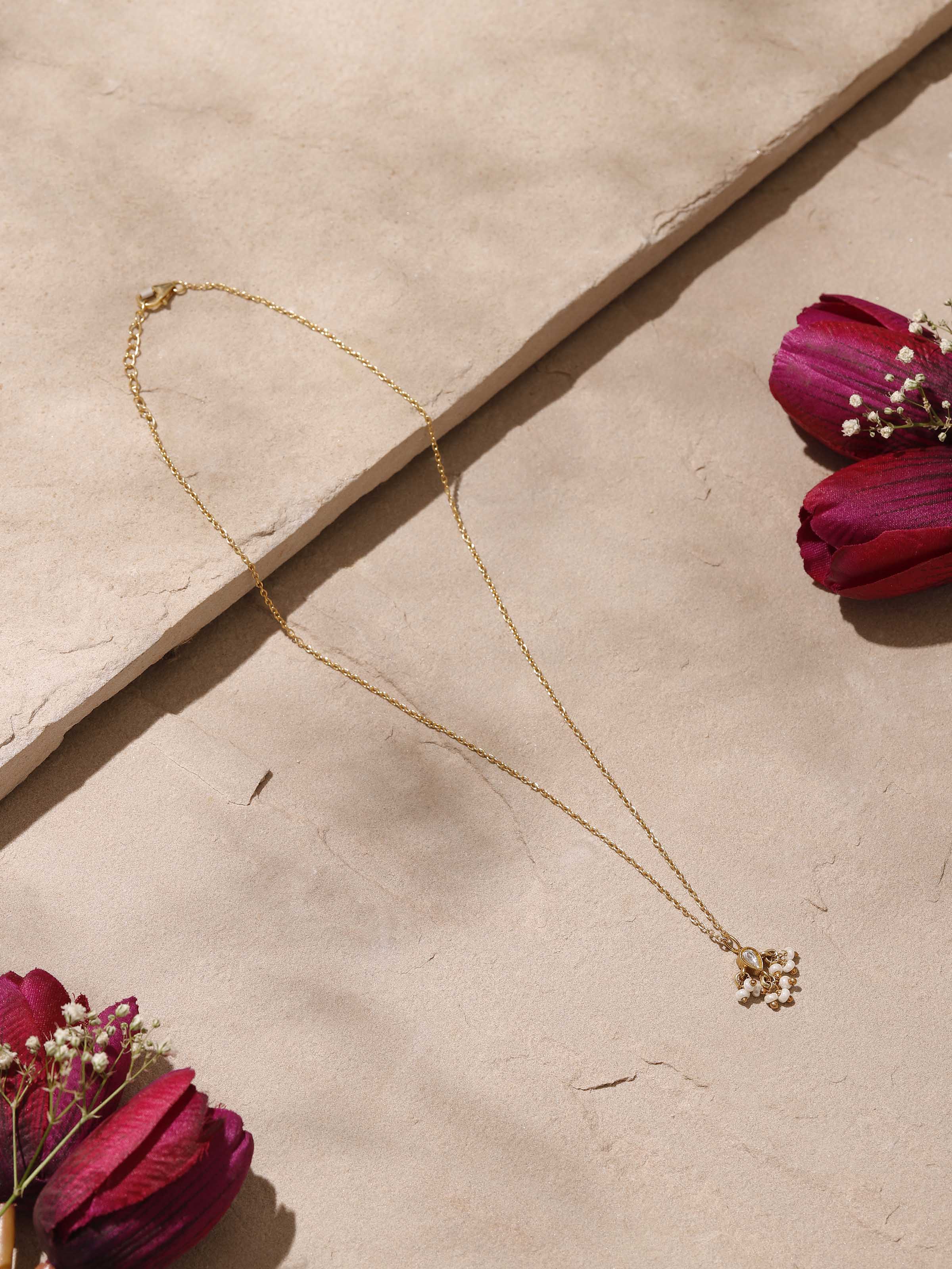 Detailed view of Silver Smithing Pendant & Chain Gift Set emphasizing the pendant’s texture and chain detailing.