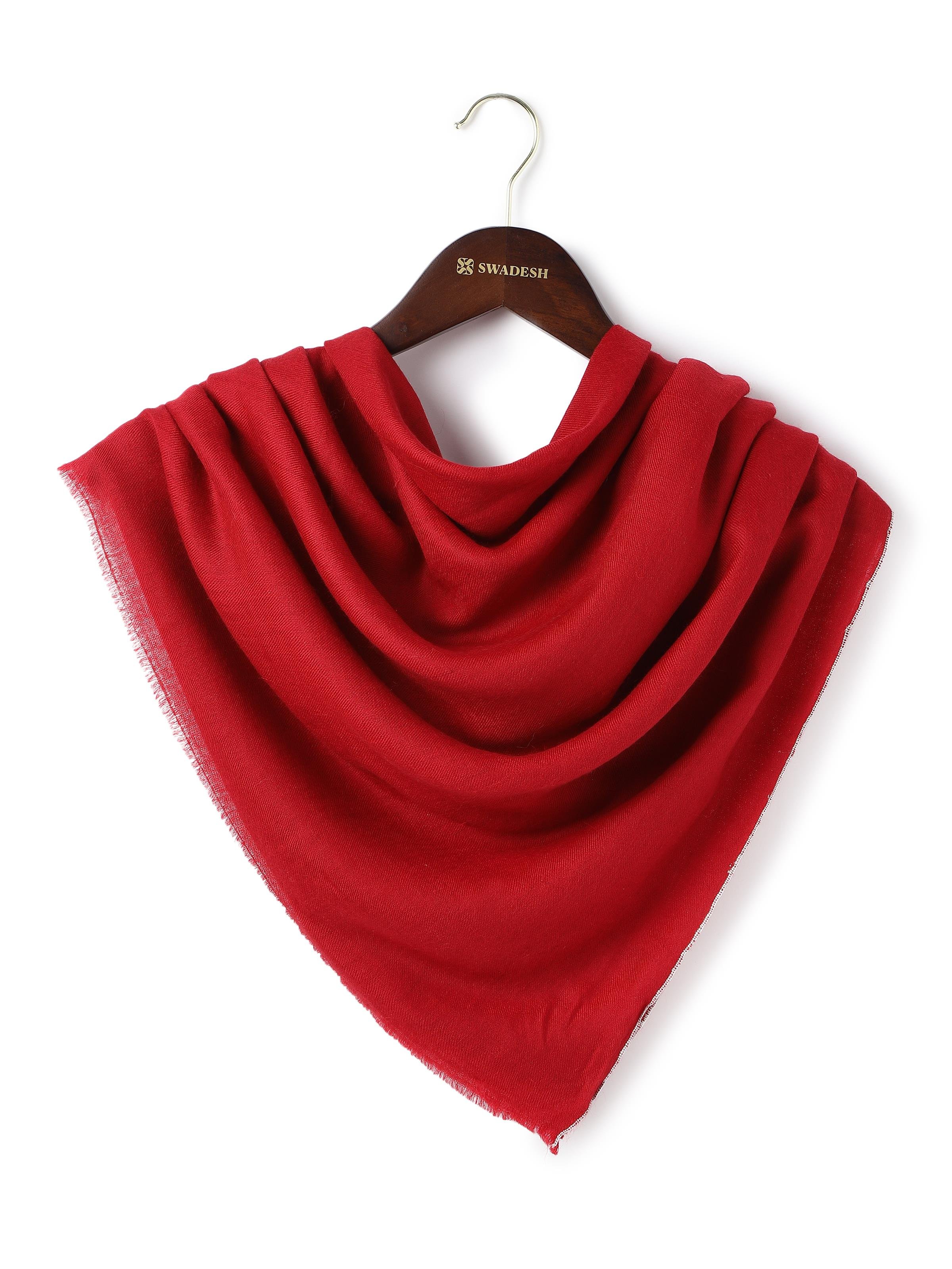 Red Pashmina Shawl