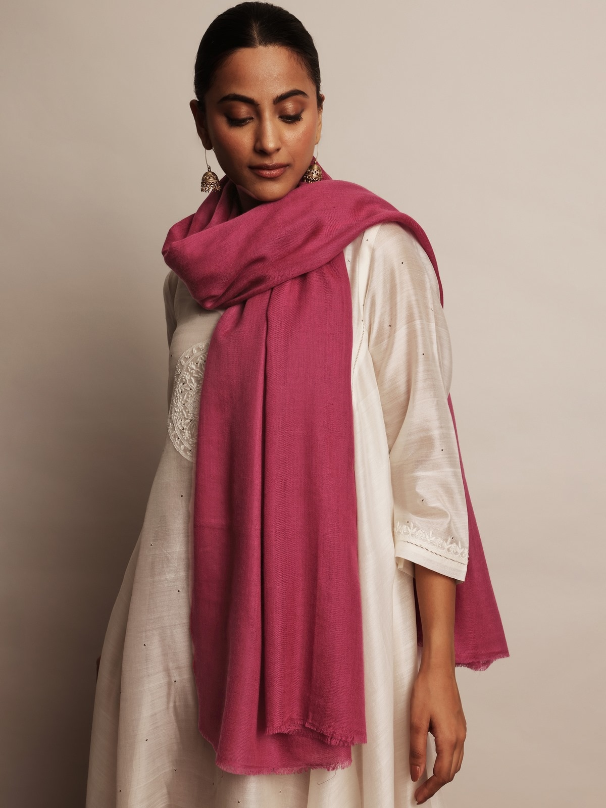 Pink Pashmina Shawl