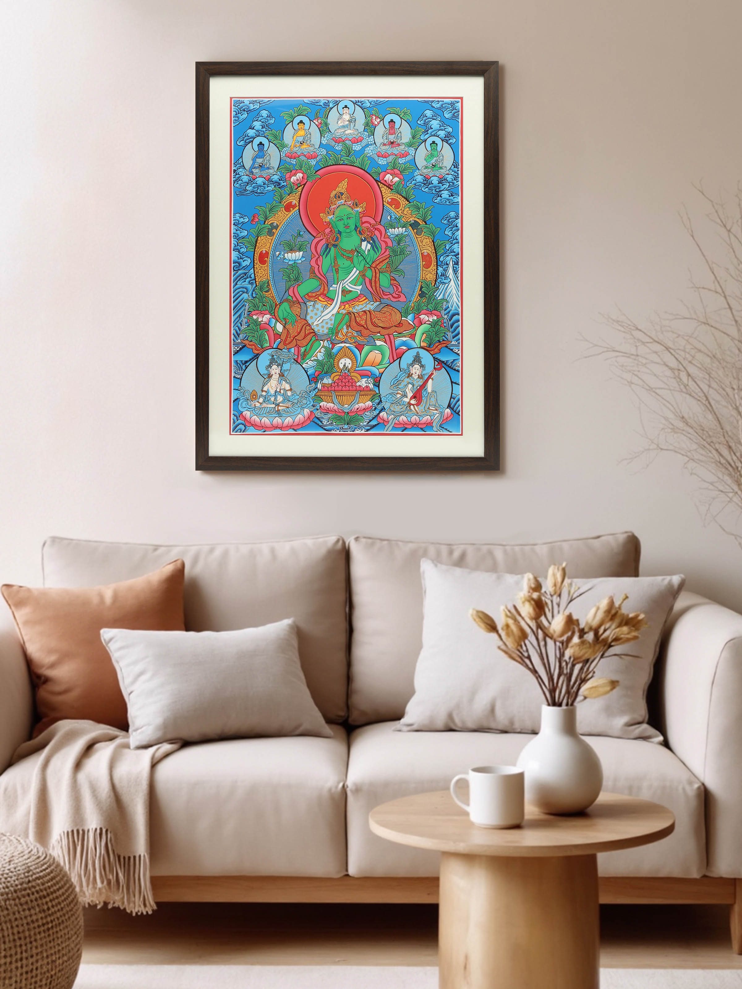 Enchanting Thangka Painting