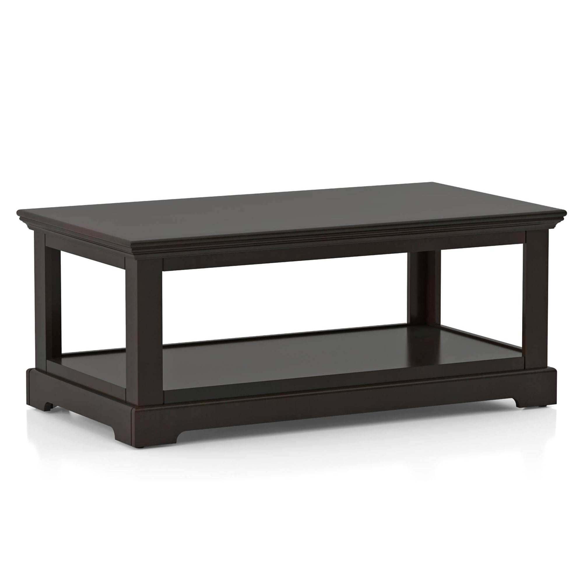 Alexandra Coffee Table in American Walnut Finish