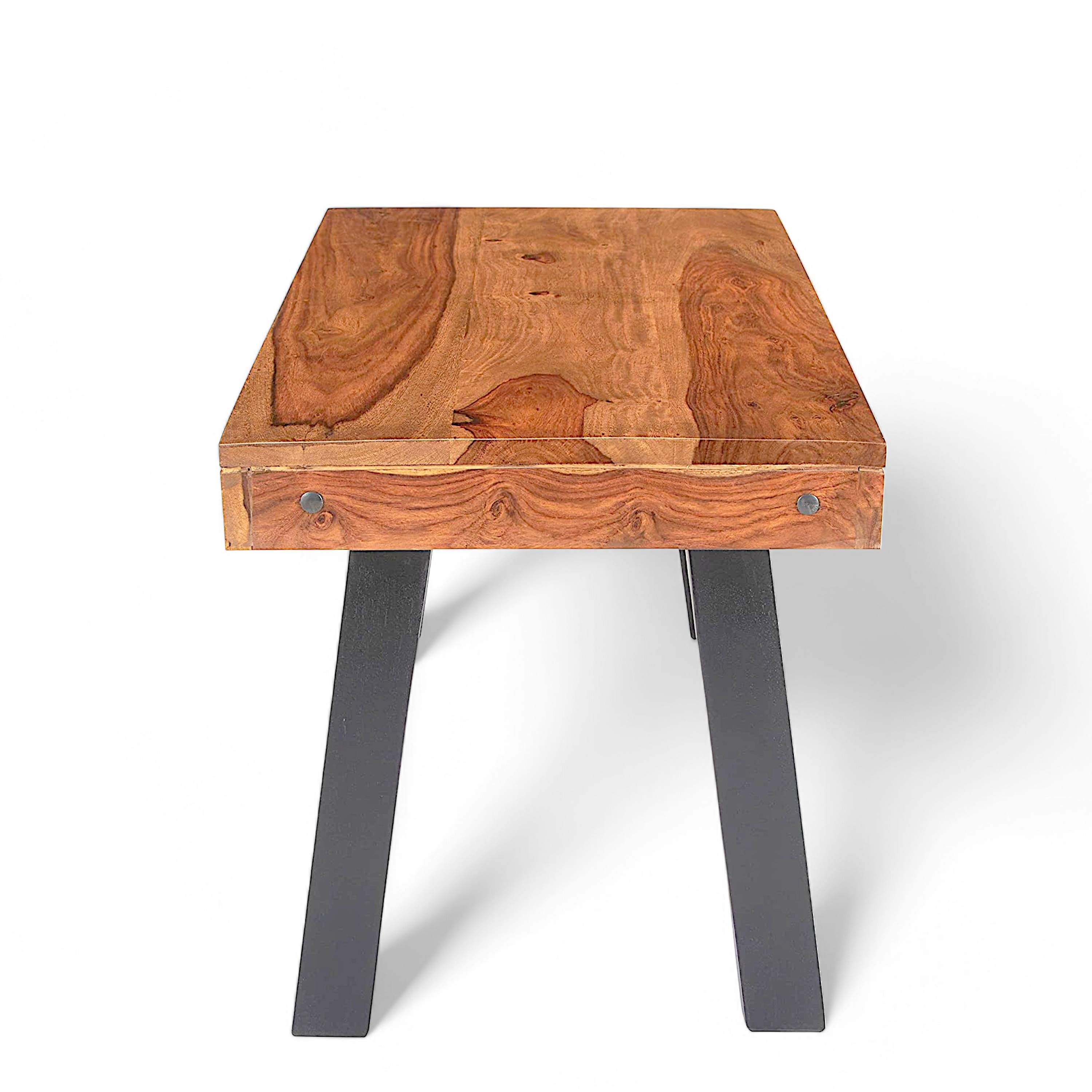 Mayfield Sheesham Wood Coffee Table In Teak Finish