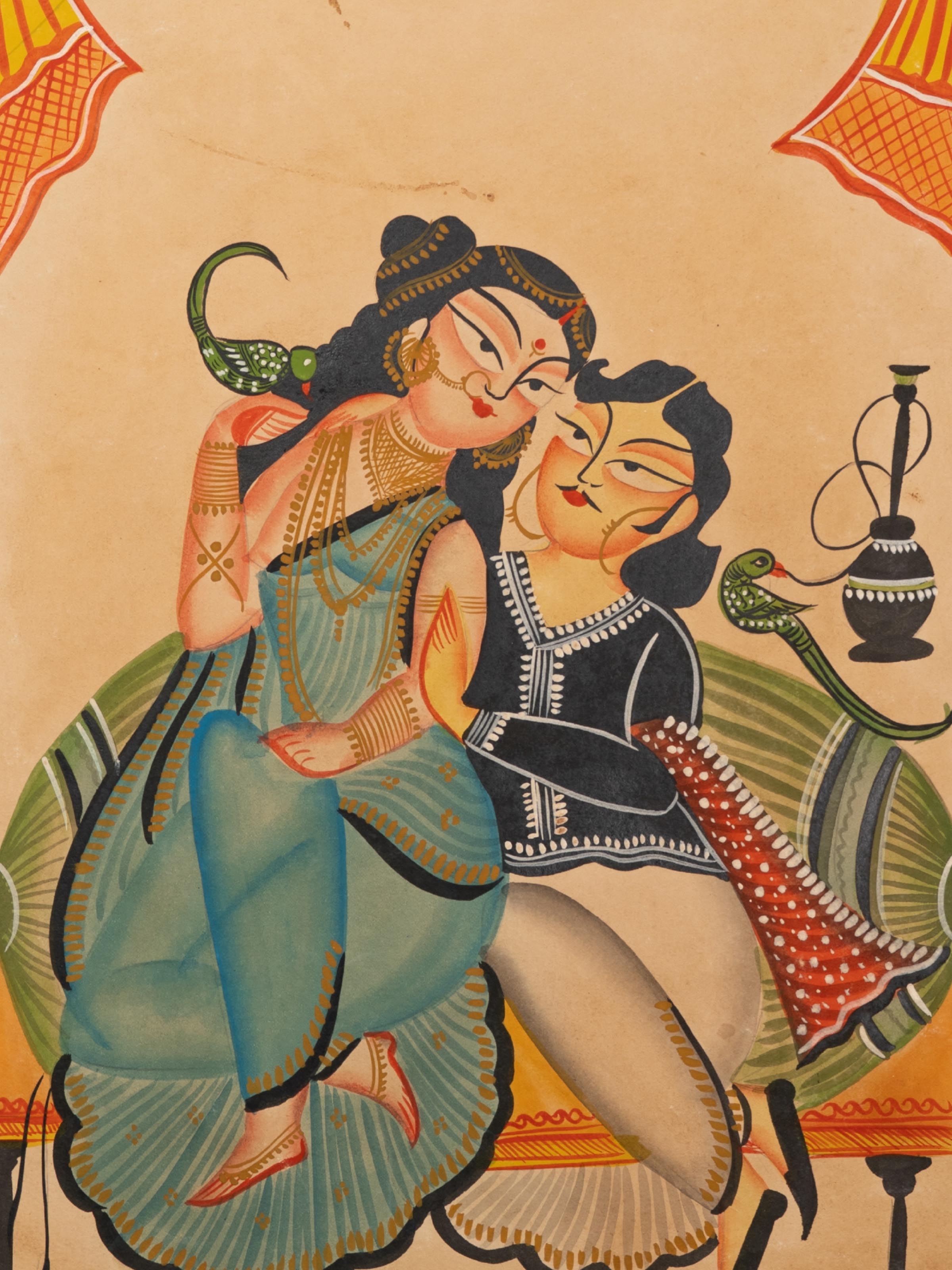 Babu Culture Kalighat Painting