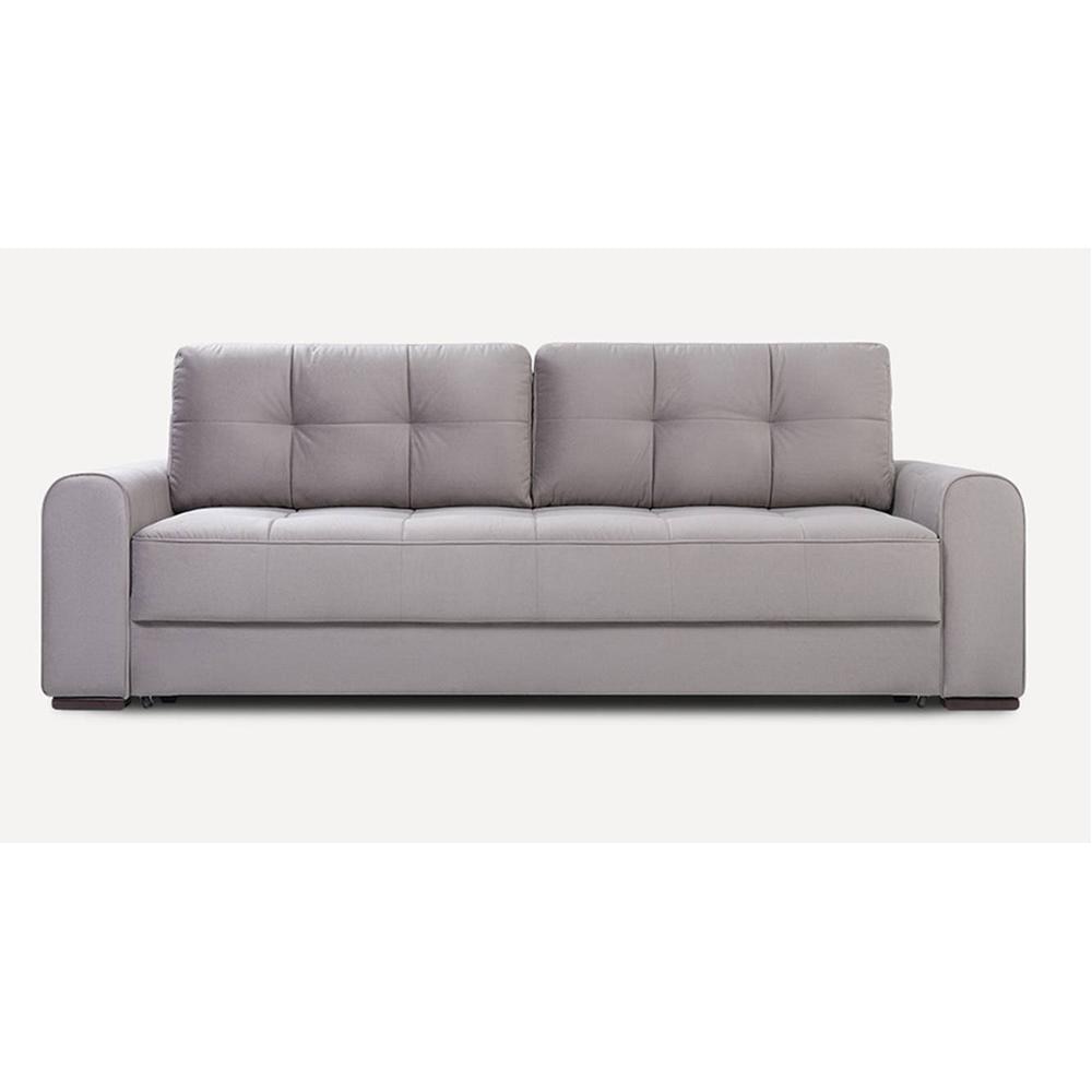 Calliro 3 Pull Out Sofa Cum Bed ith storage In Grey Colour