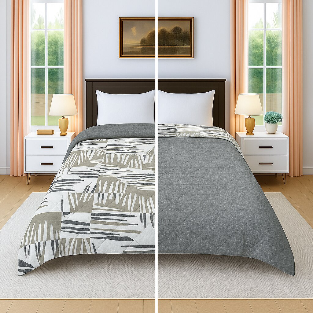 Soft,Luxurious, All Season & Cozy Double Bed Comforter