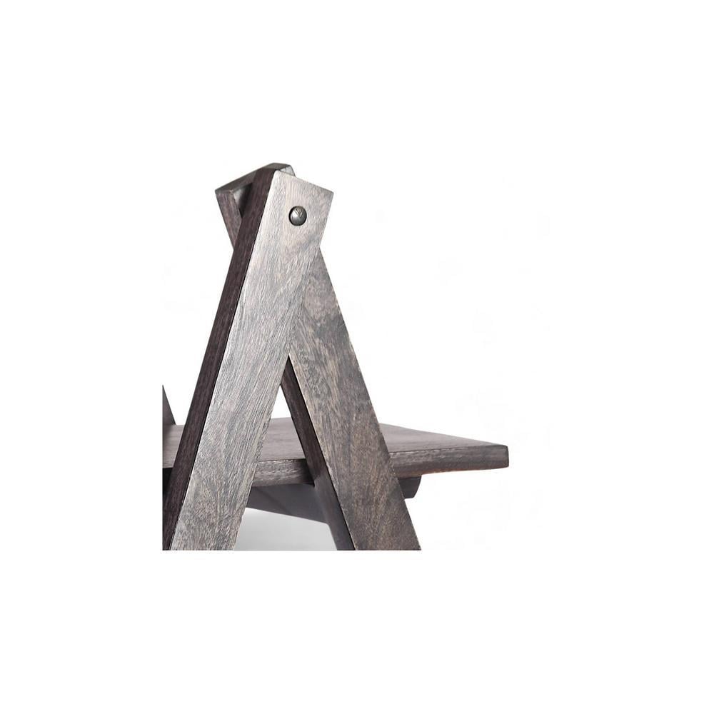 Kassel Sheesham Wood Book Shelf in Mahogany Finish