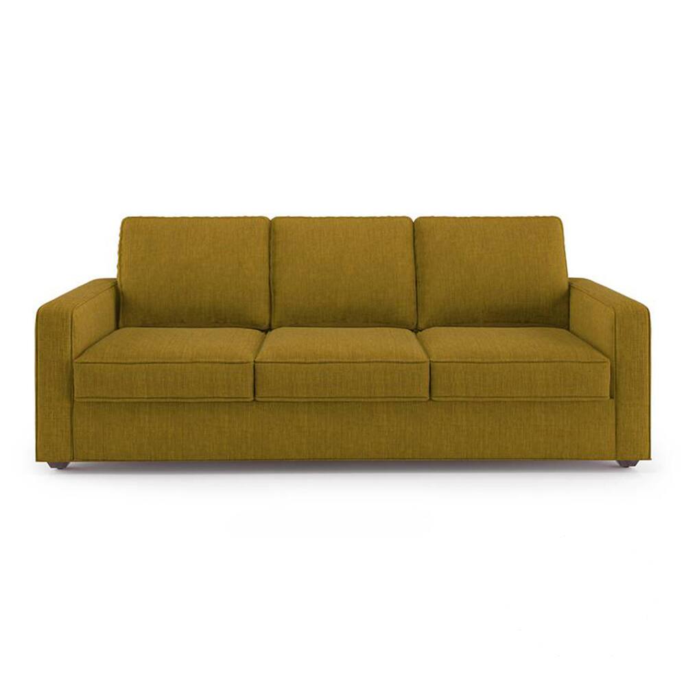 Apollo Compact Sofa Set (Colour : Olive Green, Cushion : Hard, Back Type : Regular, Seater : 3+2+1) - Urban Ladder