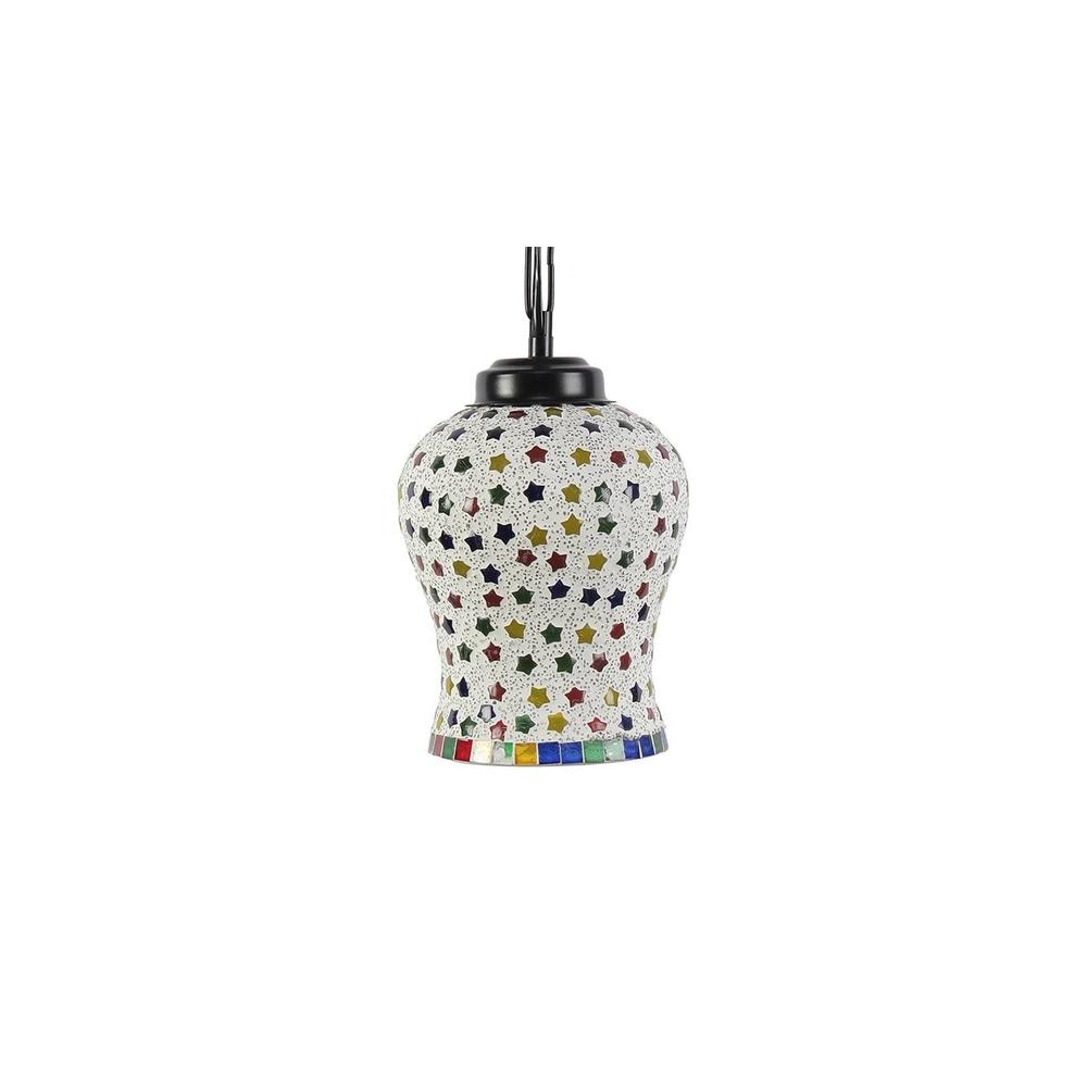Braylen Multicolour Glass Hanging Light
