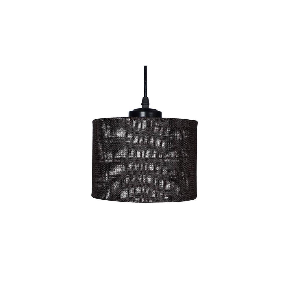 Porter Brown Natural Fiber Cluster Hanging Light