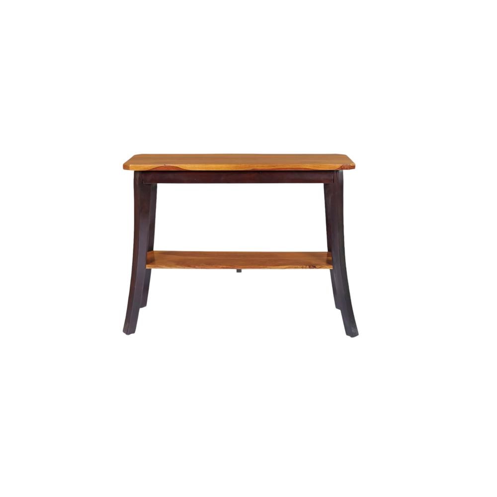 Fenna Solid Wood TV Unit in Walnut Finish