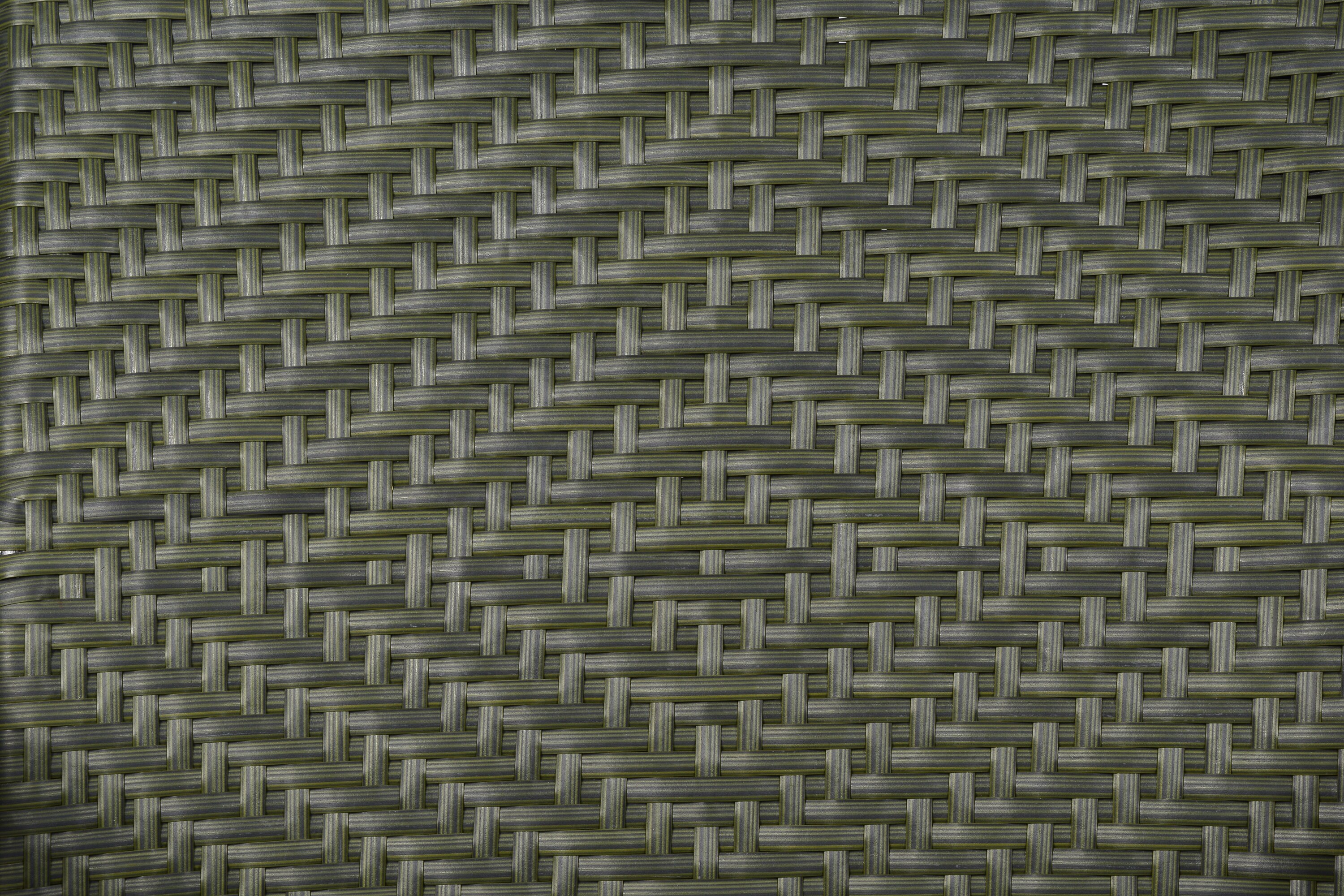 Wagga Wagga Wicker Table And Chair Set In  Dark Dreen Dual Tone Finish