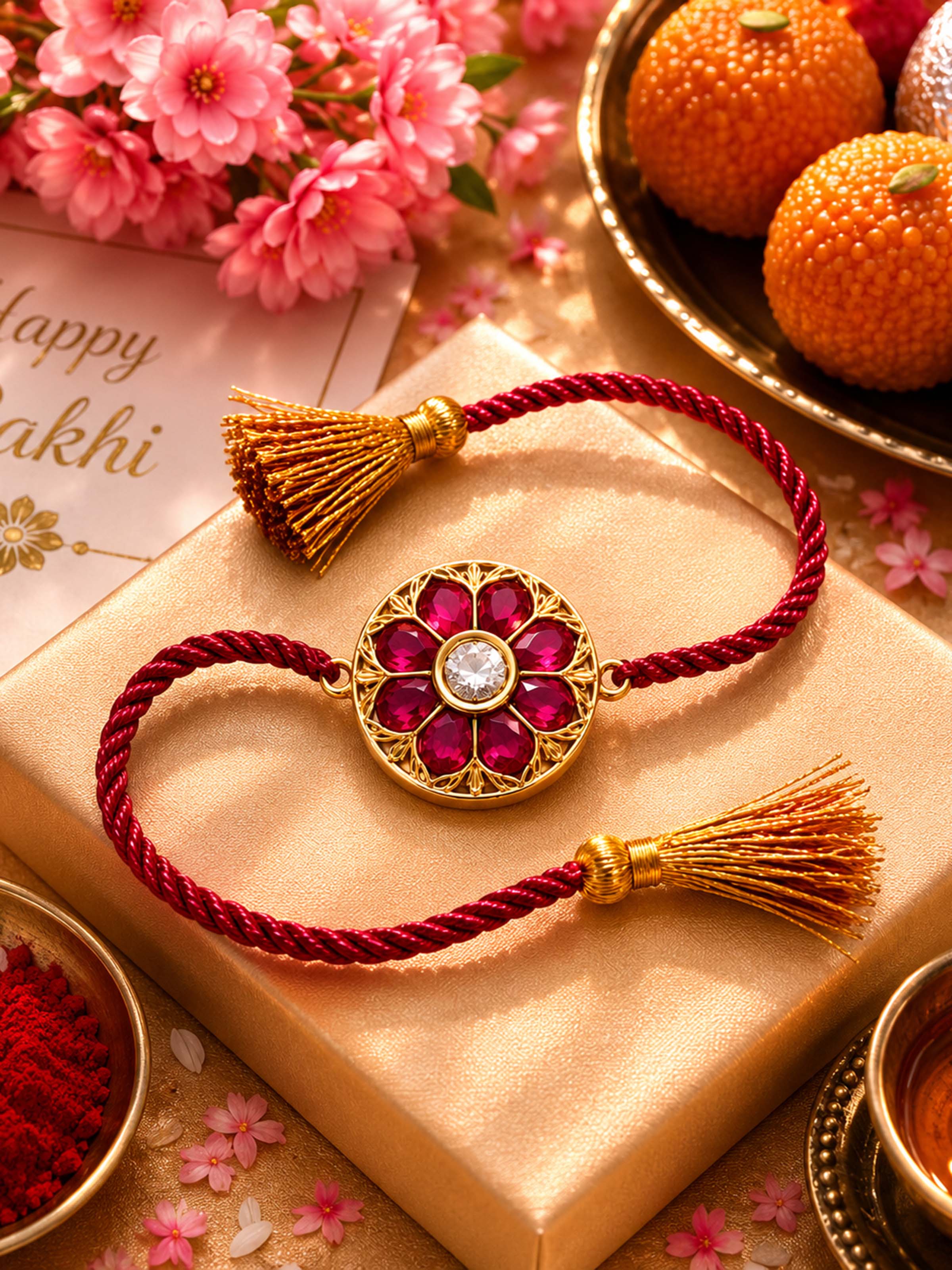 Silversmithing Rakhi