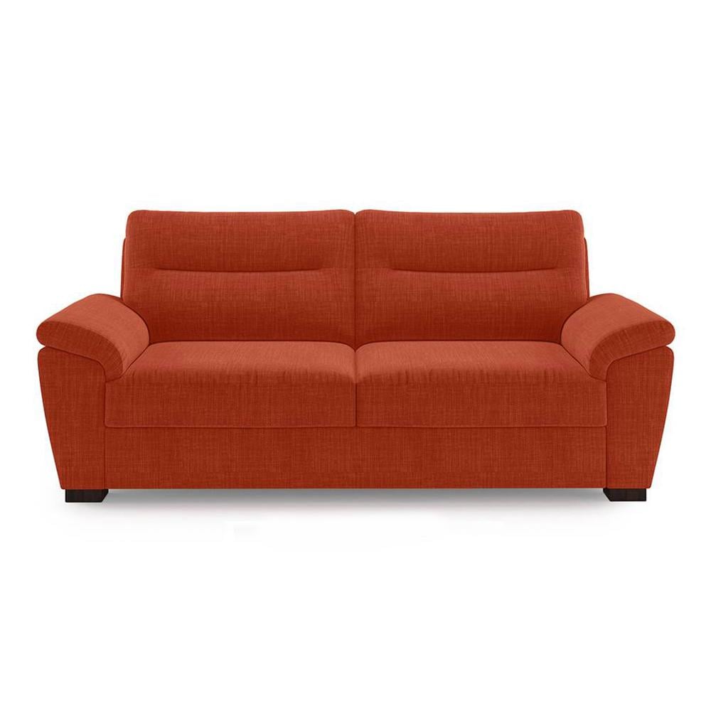 Adelaide Premium 3 Seater Fabric Sofa in Lava Colour