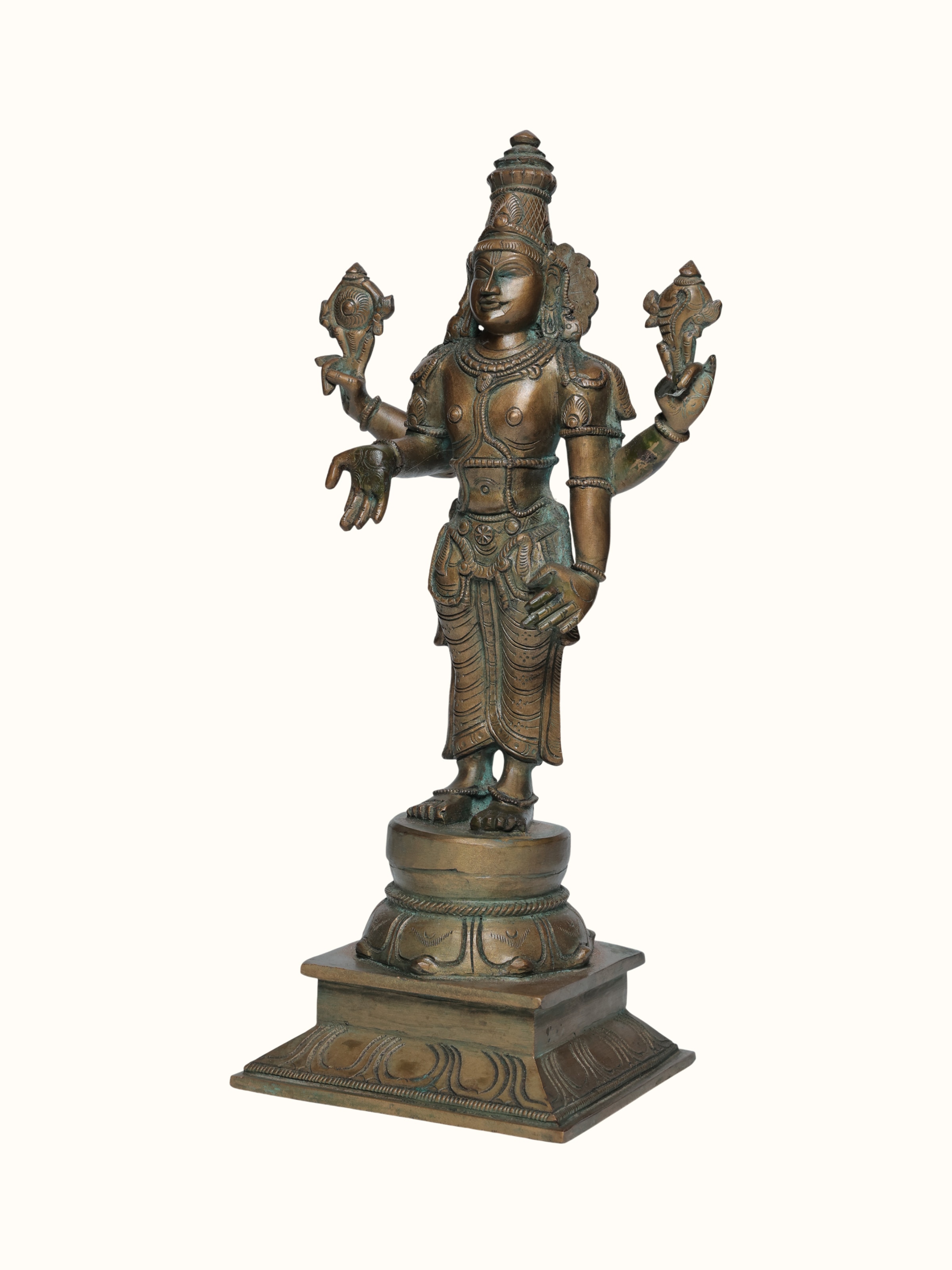 Bronze Cast Perumal Idol