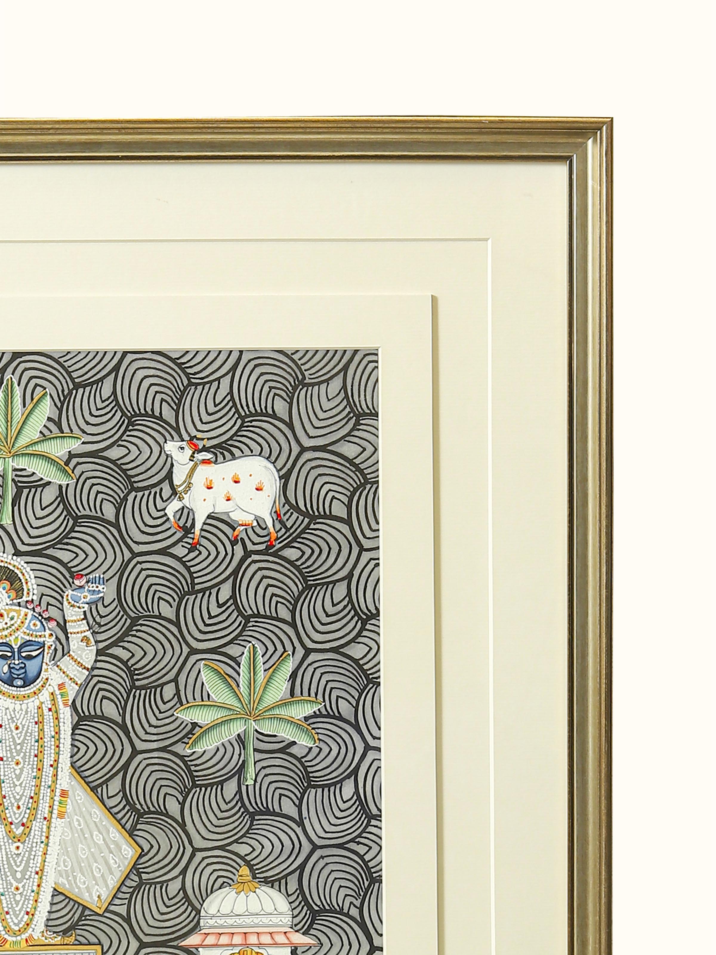 Shrinathji Illusion Pichwai Painting