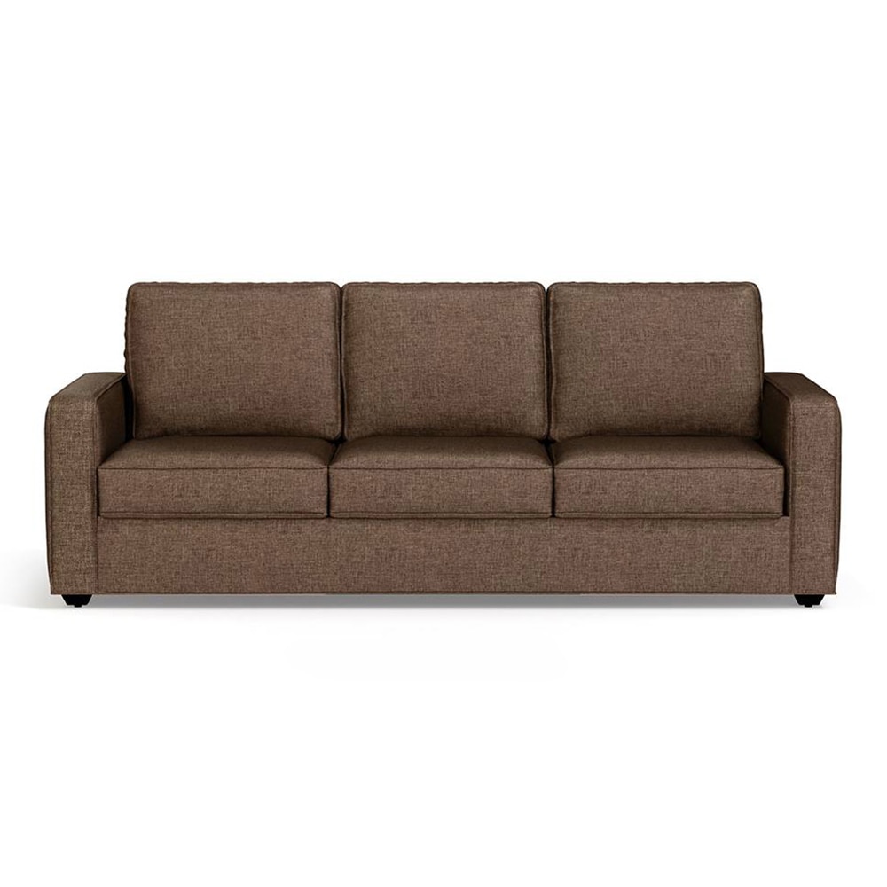 Apollo Sofa Set (Colour : Mocha, Cushion : Hard, Back Type : Regular, Seater : 3+1+1) - Urban Ladder