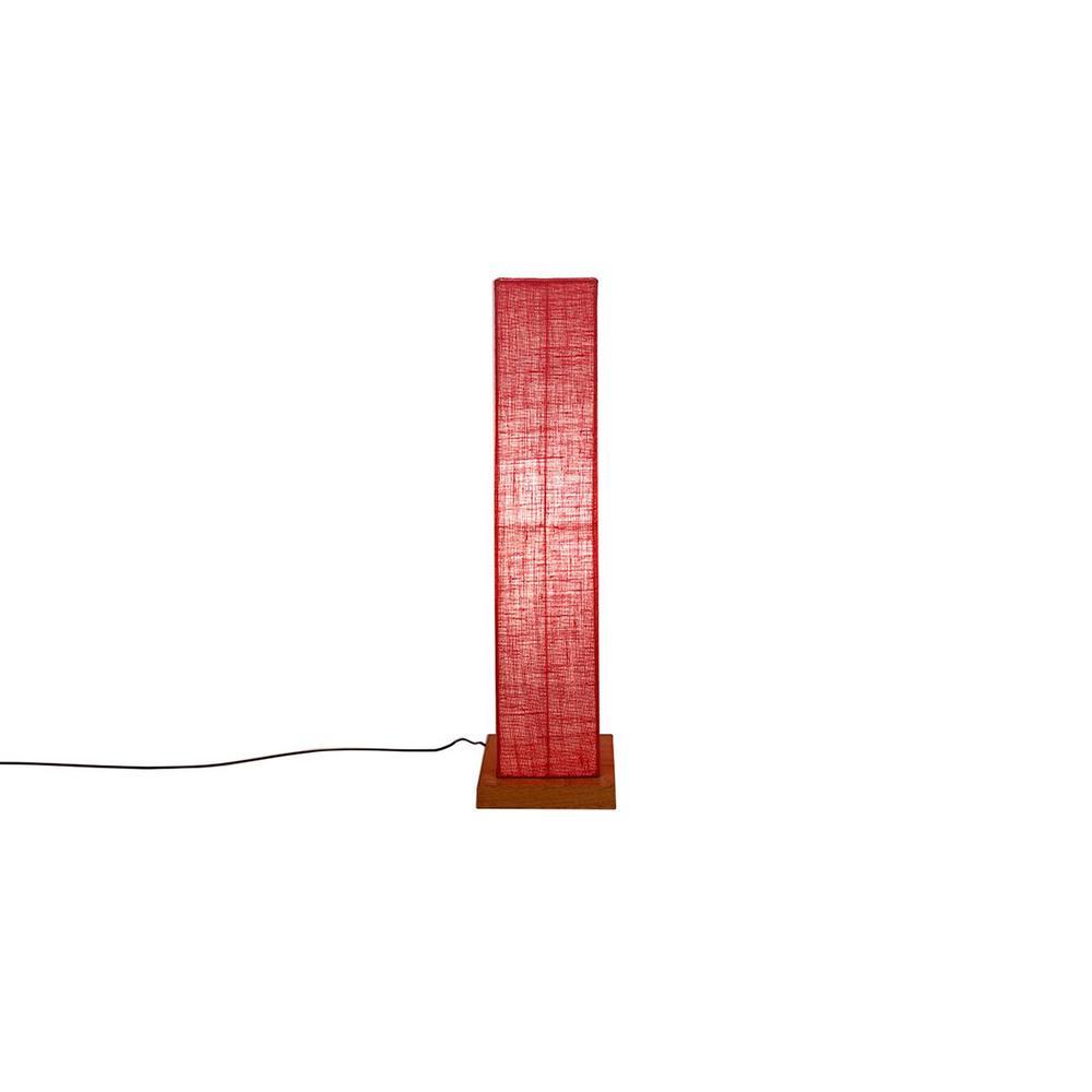 Miranda Pink Cotton Shade Floor Lamp