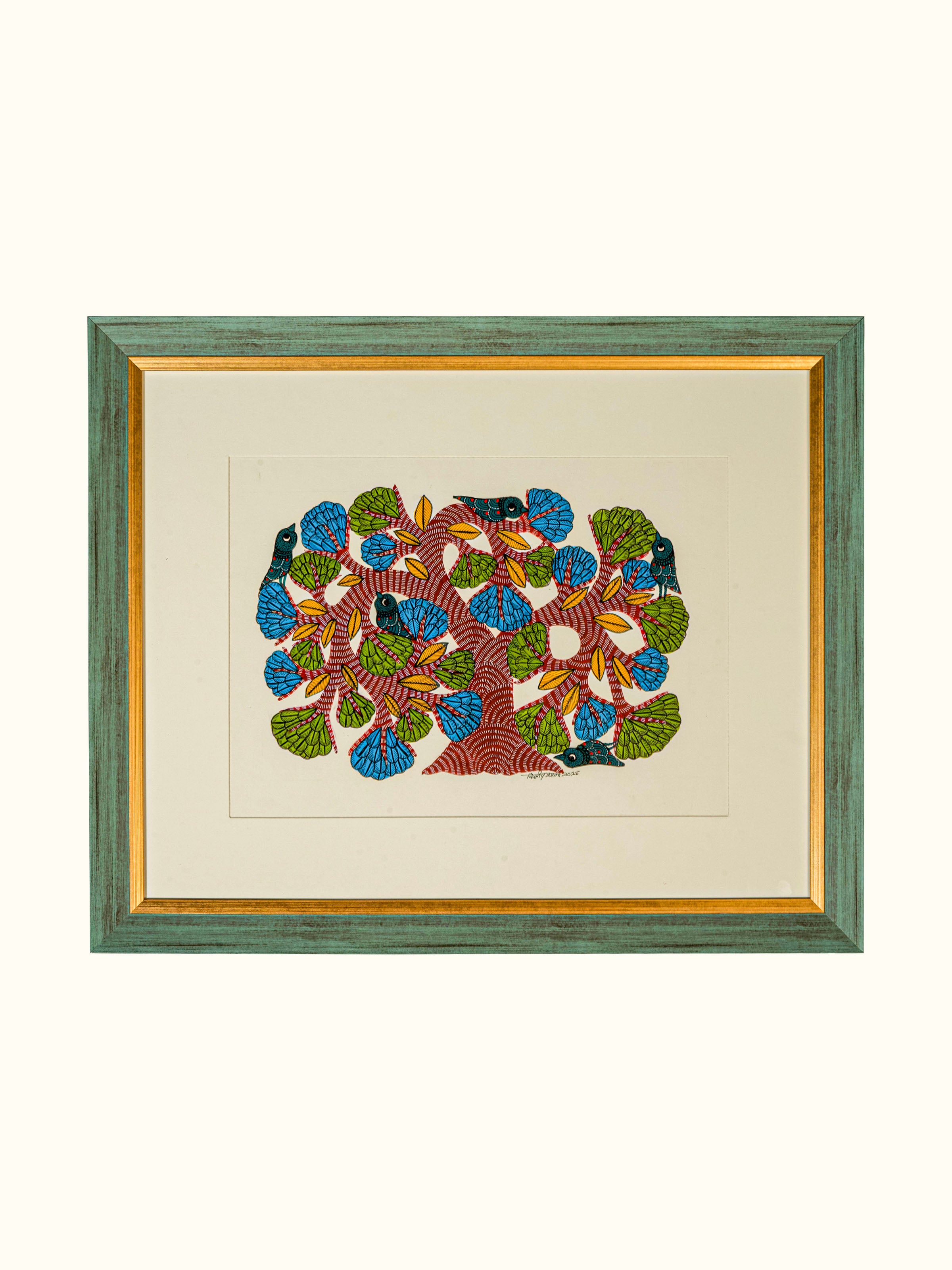 Tree of Birds Gond Art