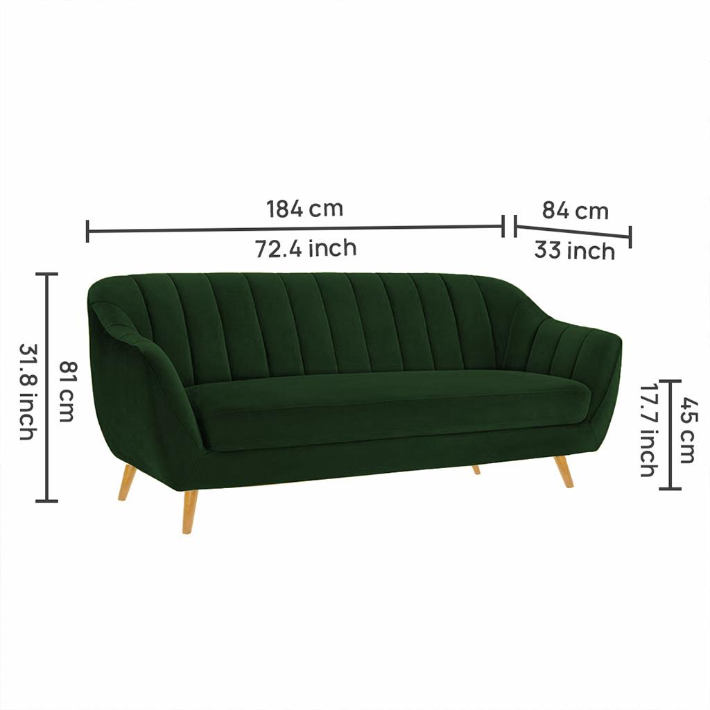 Neo Fabric Sofa - Light Green