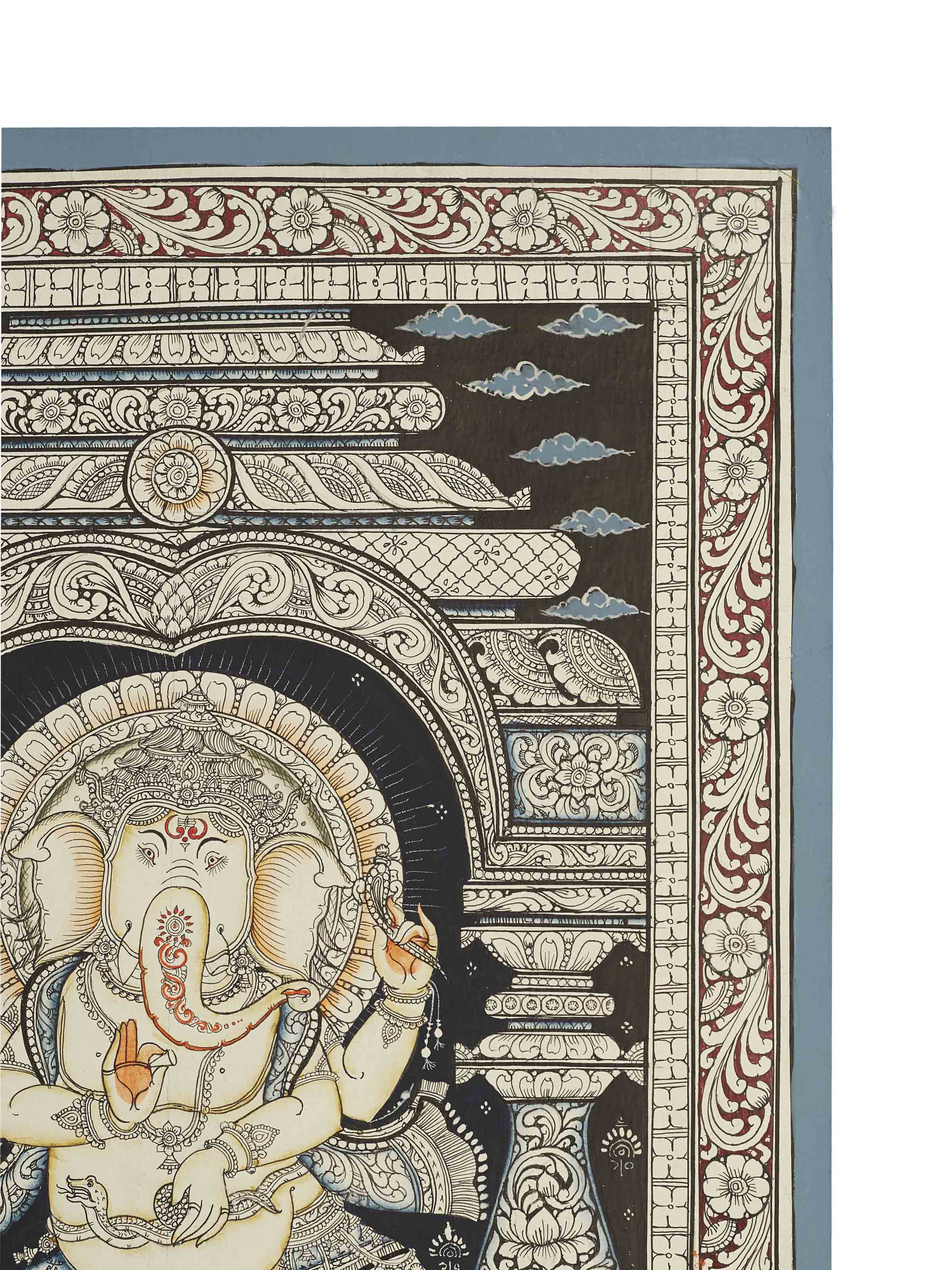 Ganesha Pattachitra Painting