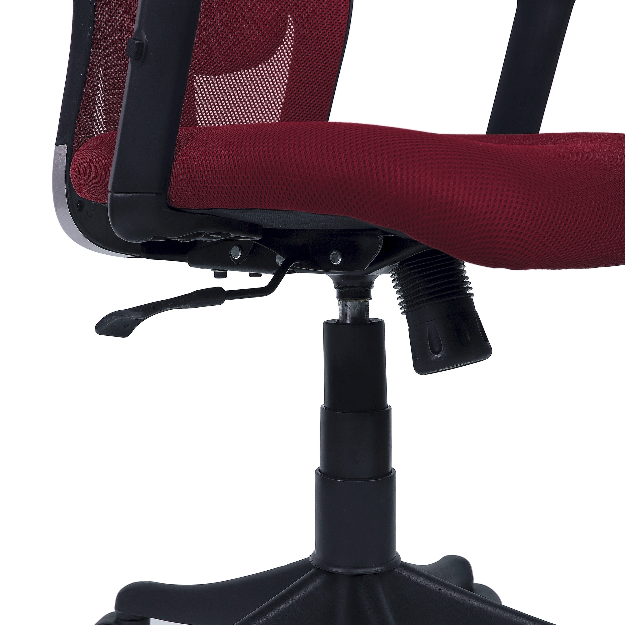 Dreaceo High Back Ergonomic Chair in Maroon Colour
