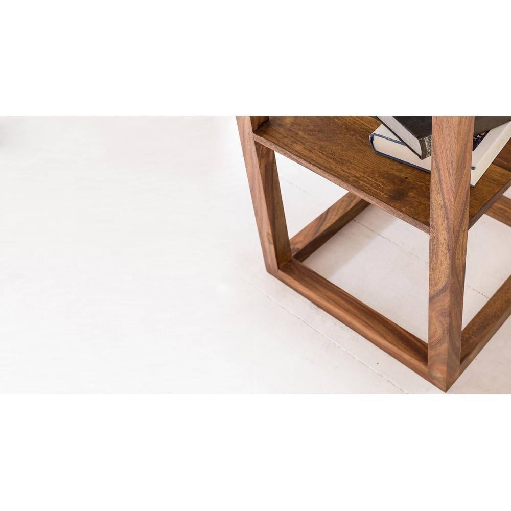 Wanetta Solid Wood Side Table