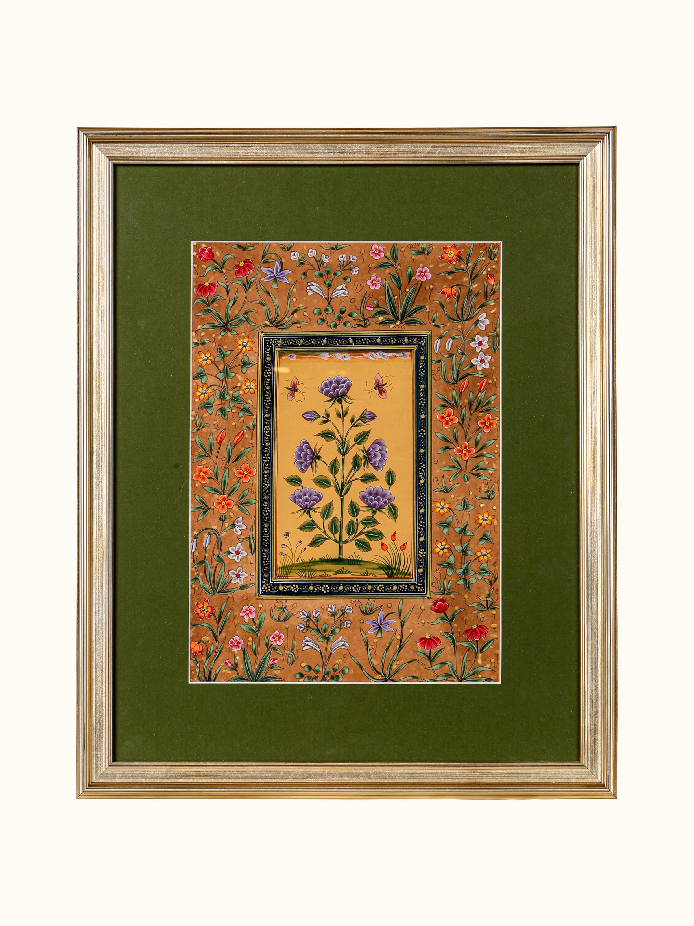 Flower Miniature Painting