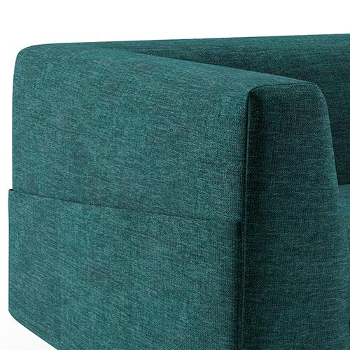 Rubik Premium 2 Seater Fabric Sofa in Malibu Colour