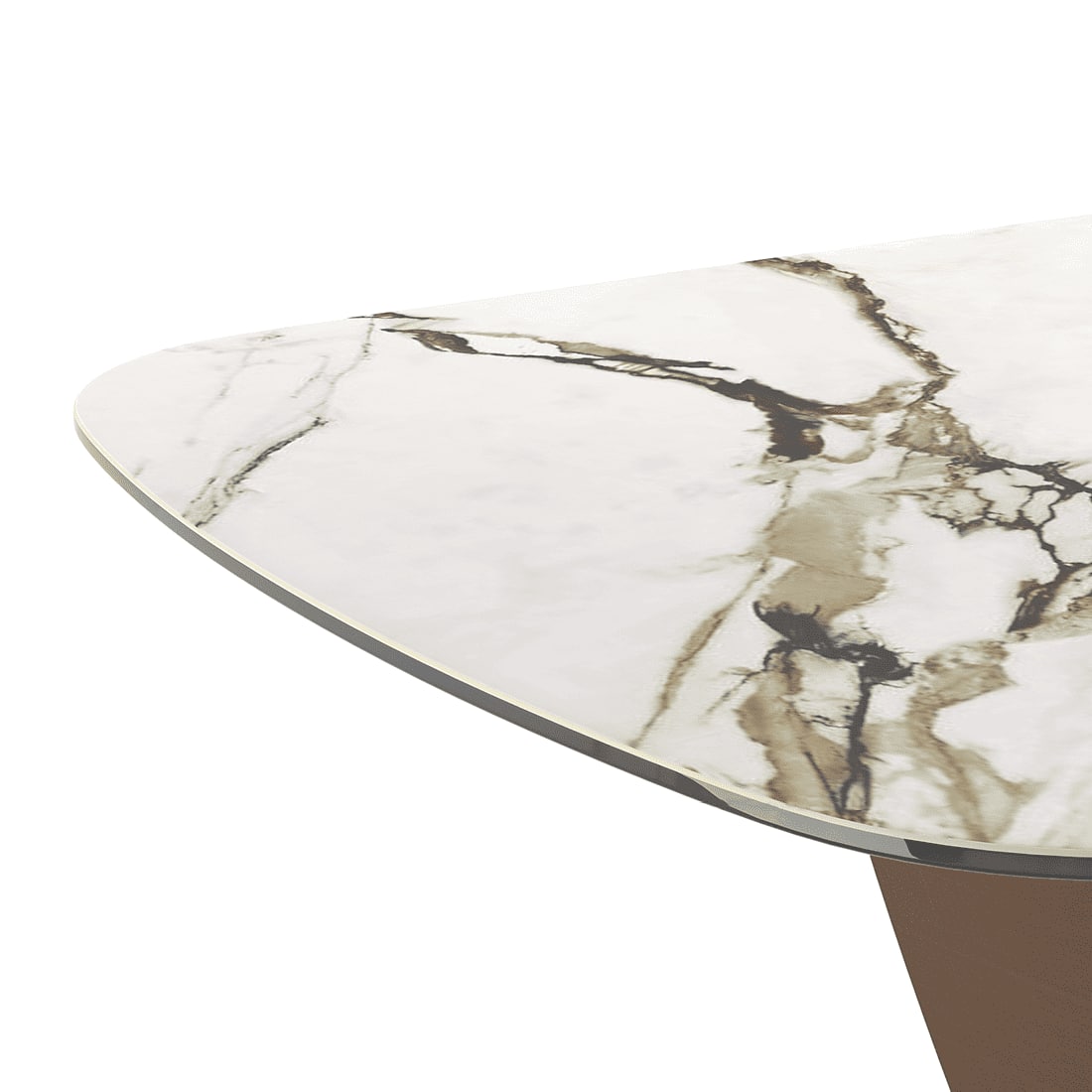 Paloma 8 Seater Pluto Spanish Ceramic Dining Table With Tulip Dining Chairs