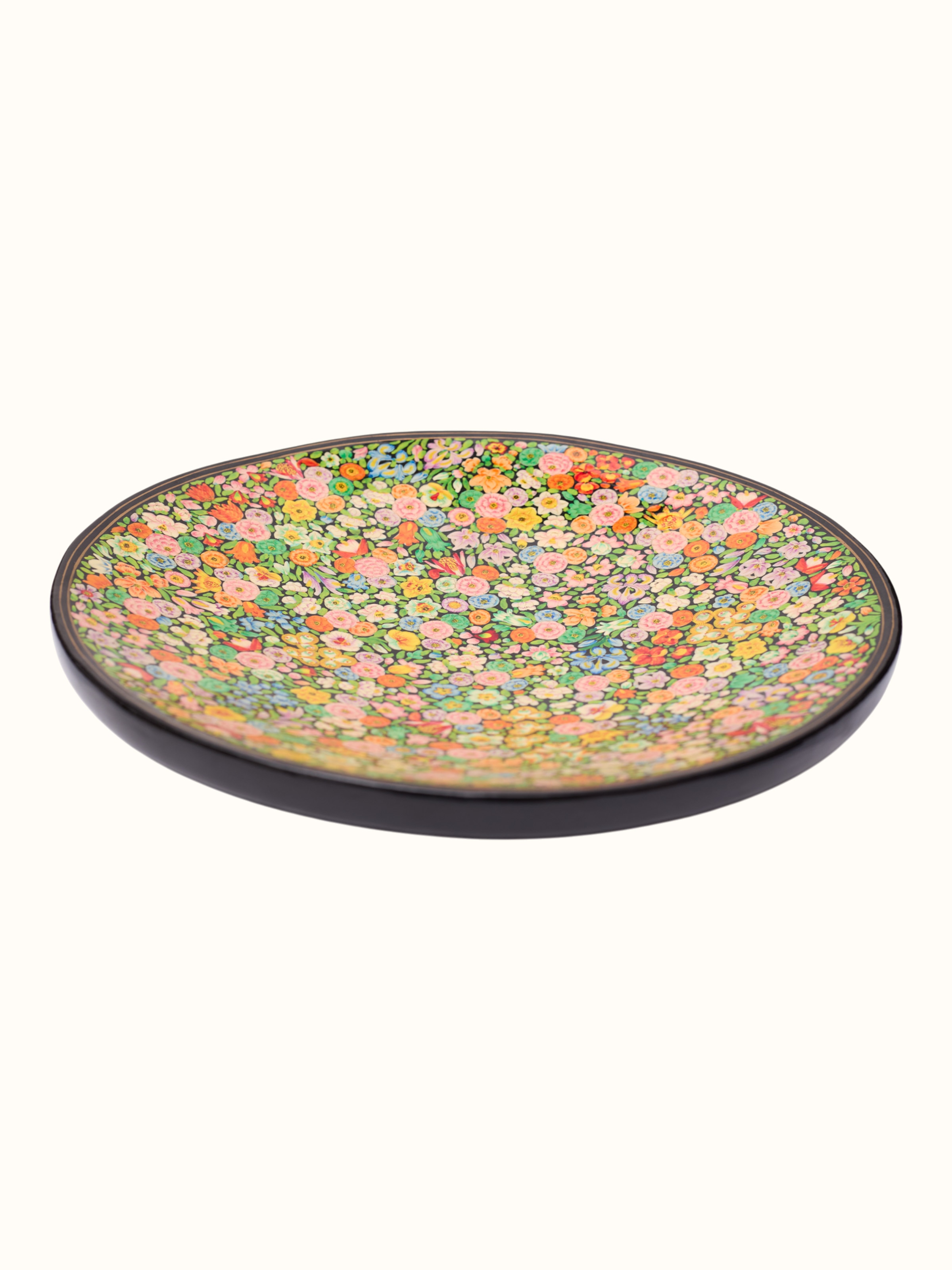 Circular Papier Mache Display Plate