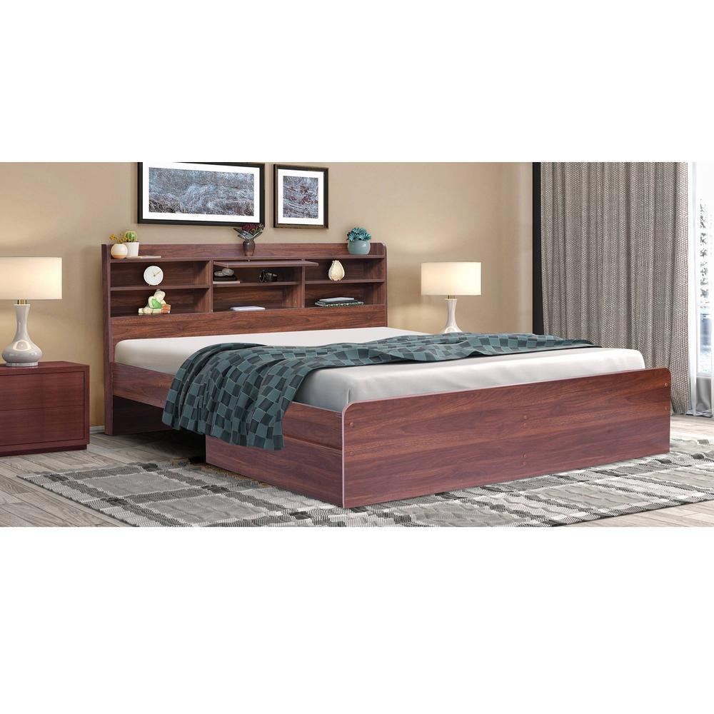 Merkel Engineered Wood Drawer Storage Bed