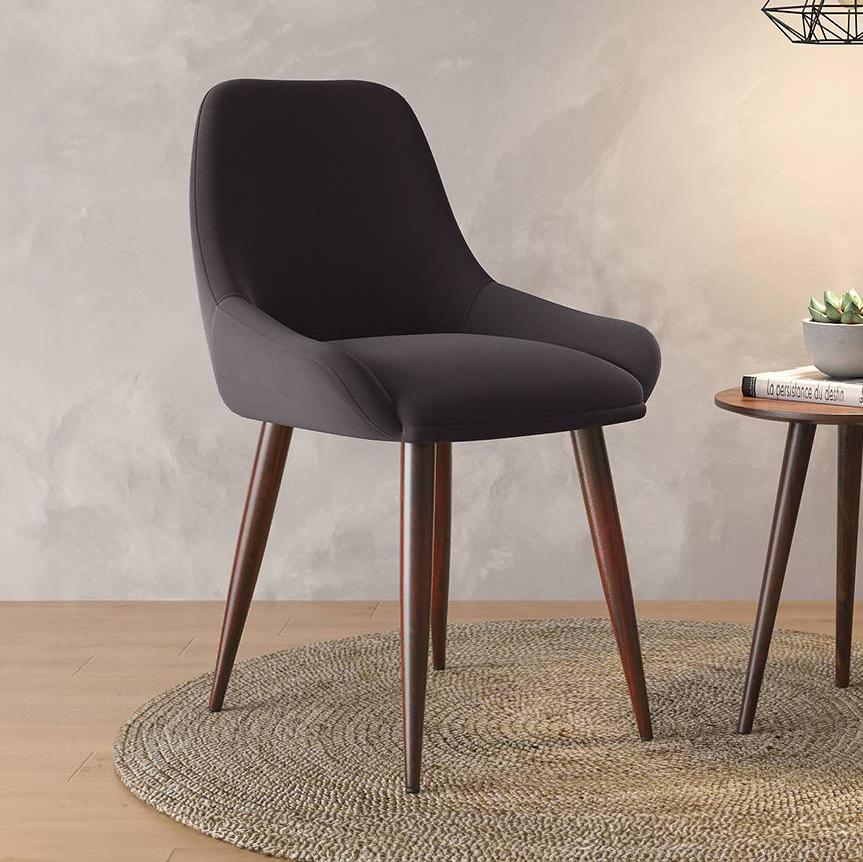Rickman Fabric Accent Chair in Matty Grey Colour