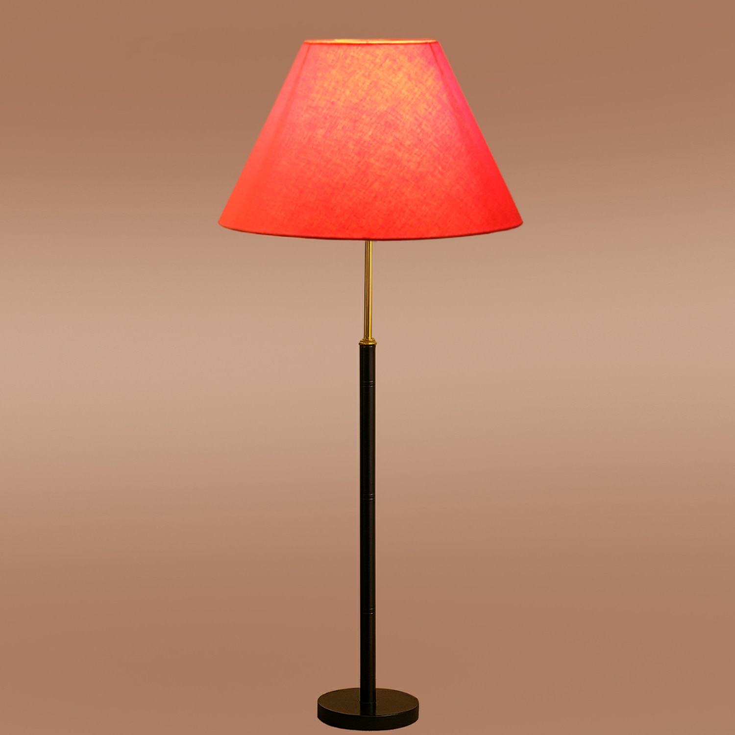 Devansh Wood & Metal Floor Lamp
