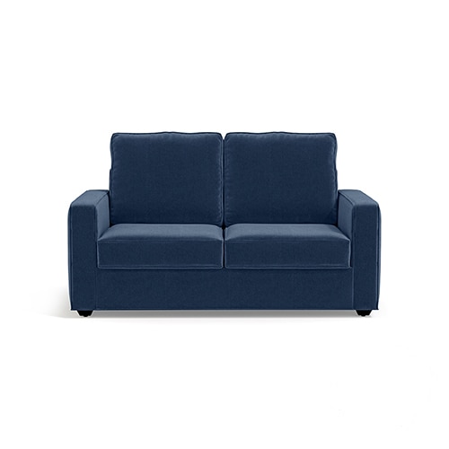 Apollo Compact Sofa (Colour : Lapis Blue, Cushion : Soft, Back Type : High Back, Seater : 2+1+1)