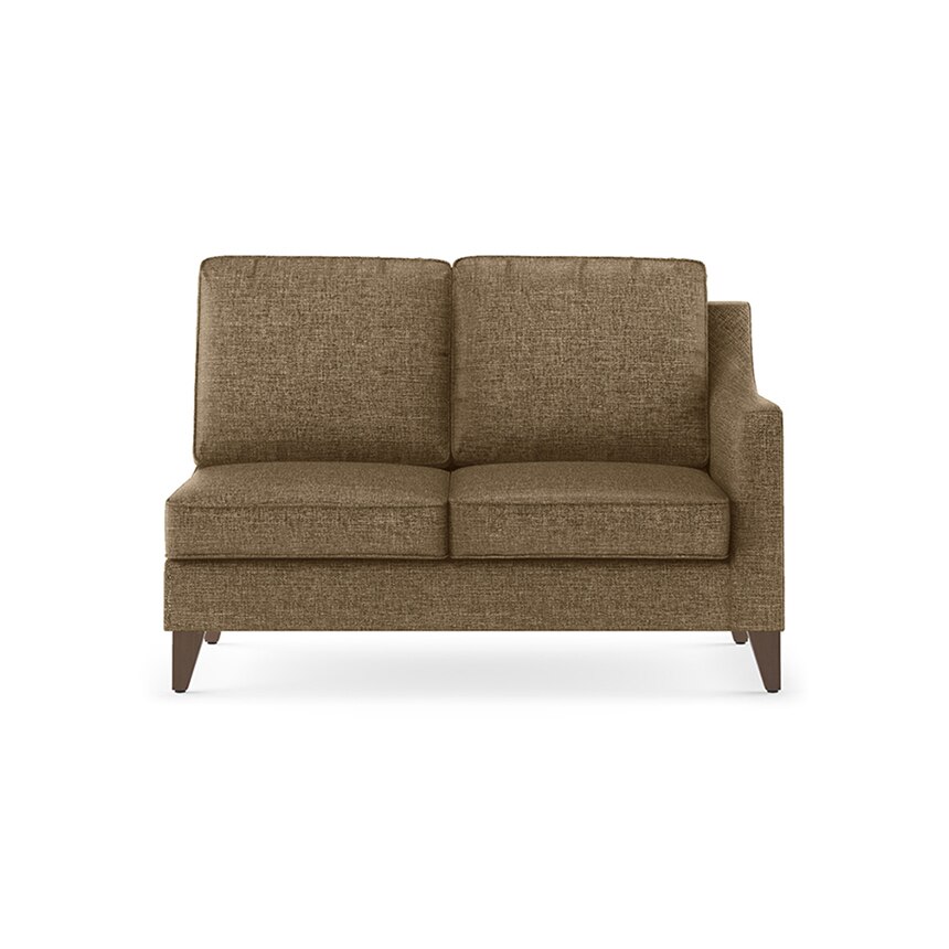 Abbey Sectional Sofa (Colour : Dune, Cushion : Hard, Seater : Left Aligned 2 Seater + Left Aligned Chaise)