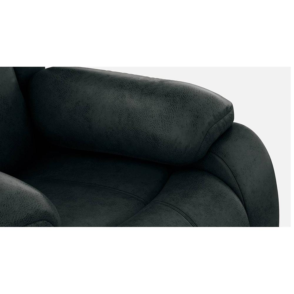 Avalon Leatherette One Seater Manual Recliner in Blue Colour