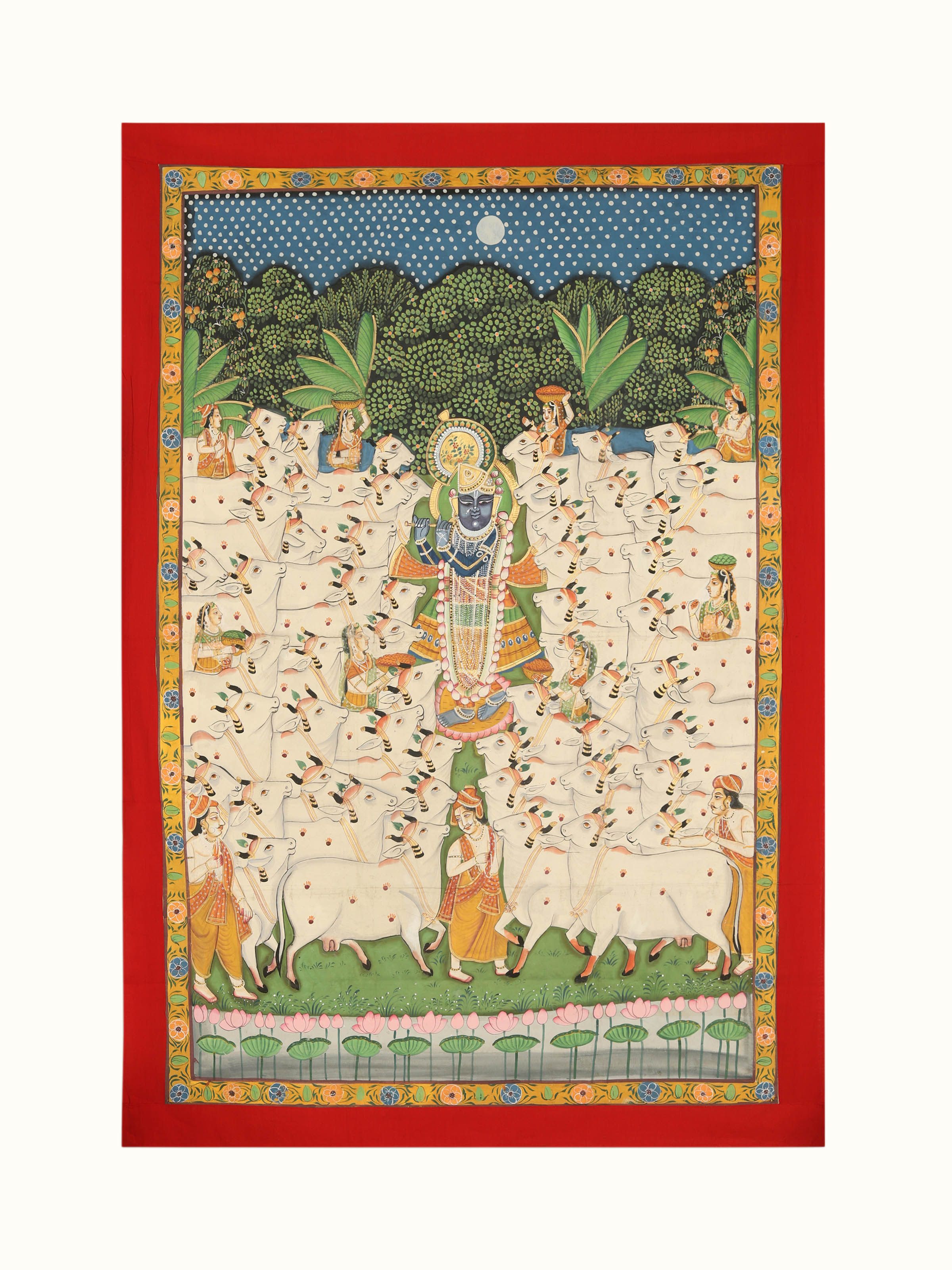 Gopashthami Pichwai Painting