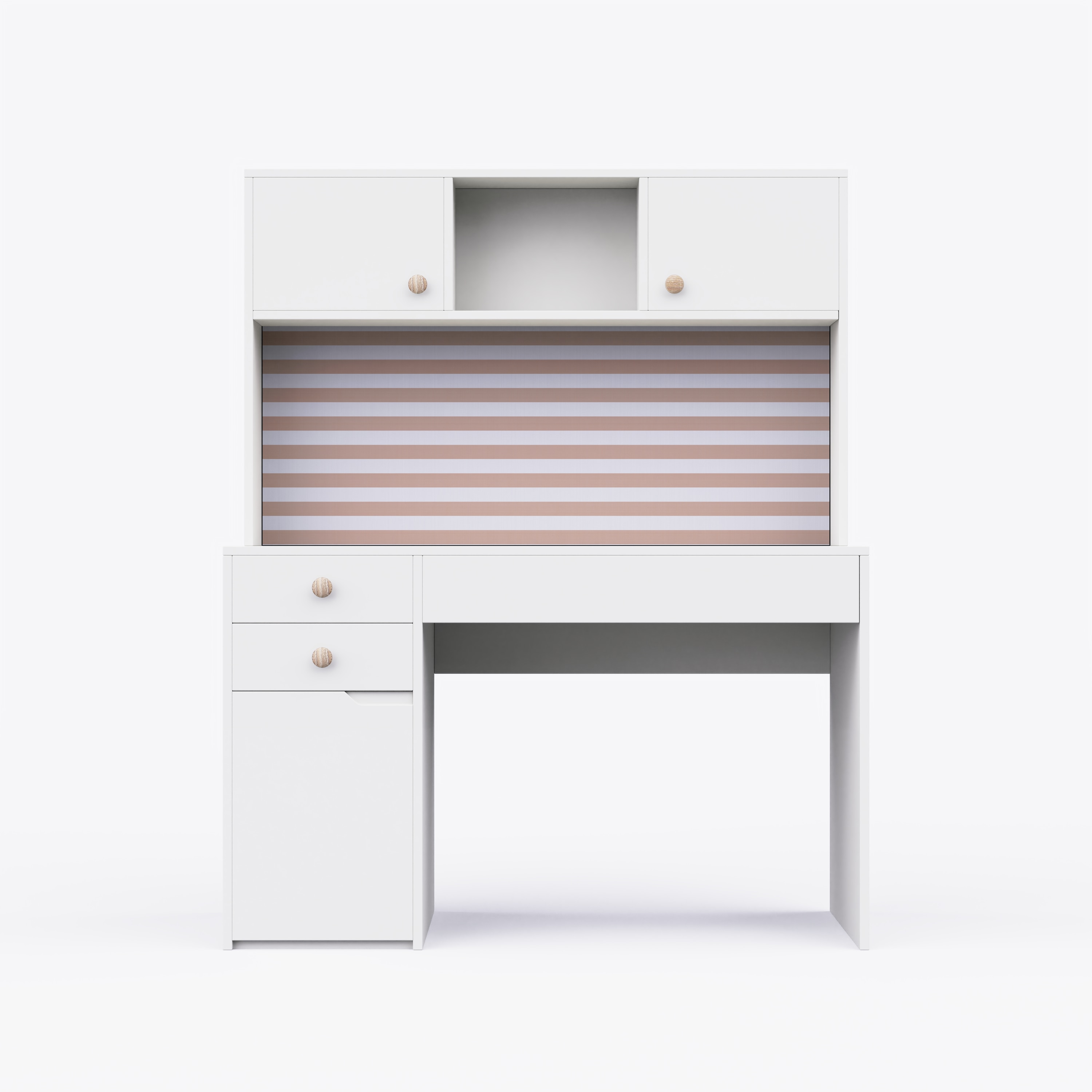 Boxo Loxo Study Table In White Colour